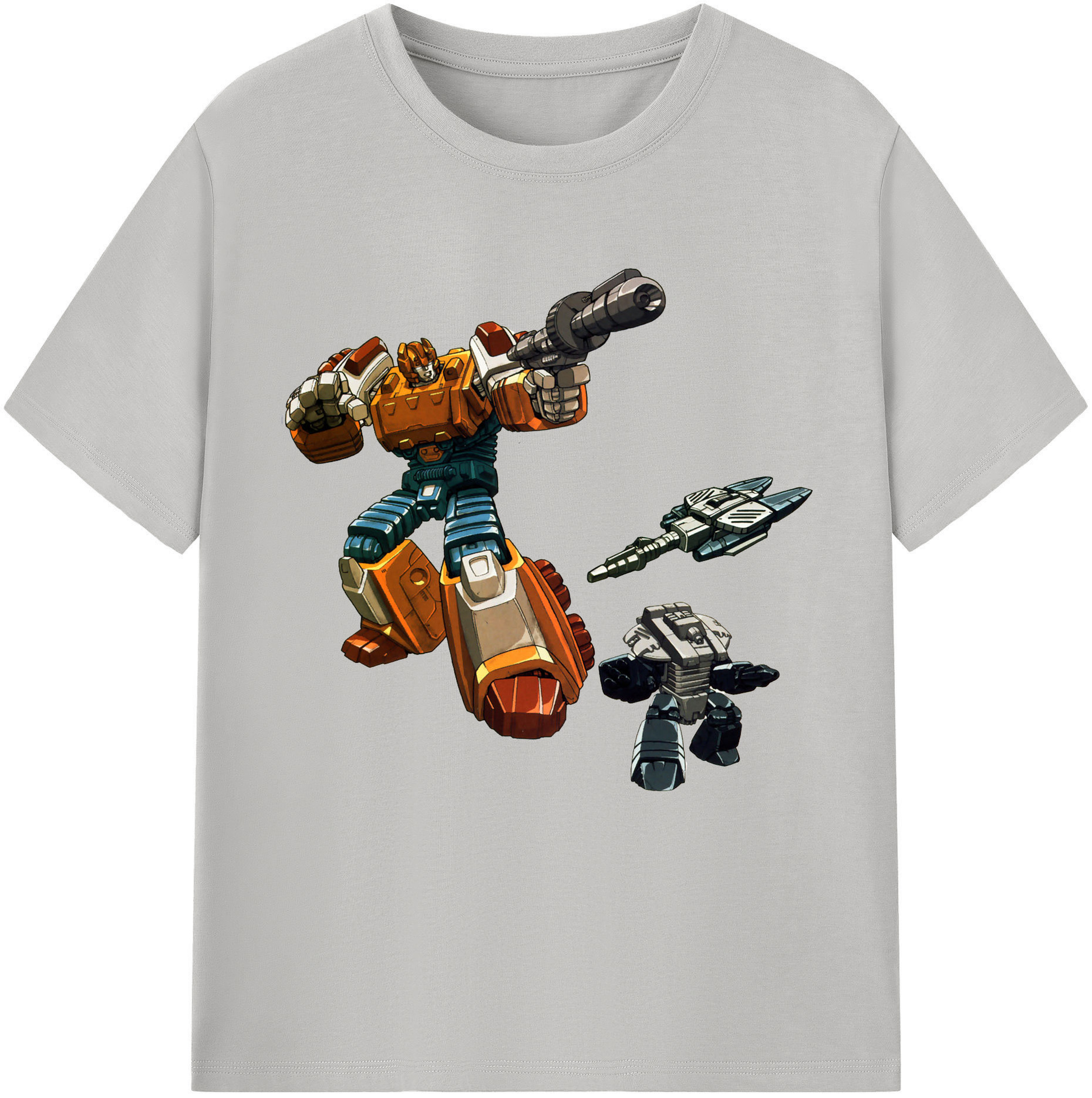 （画像用）  レディースカジュアルプリントTシャツ（綿100％）