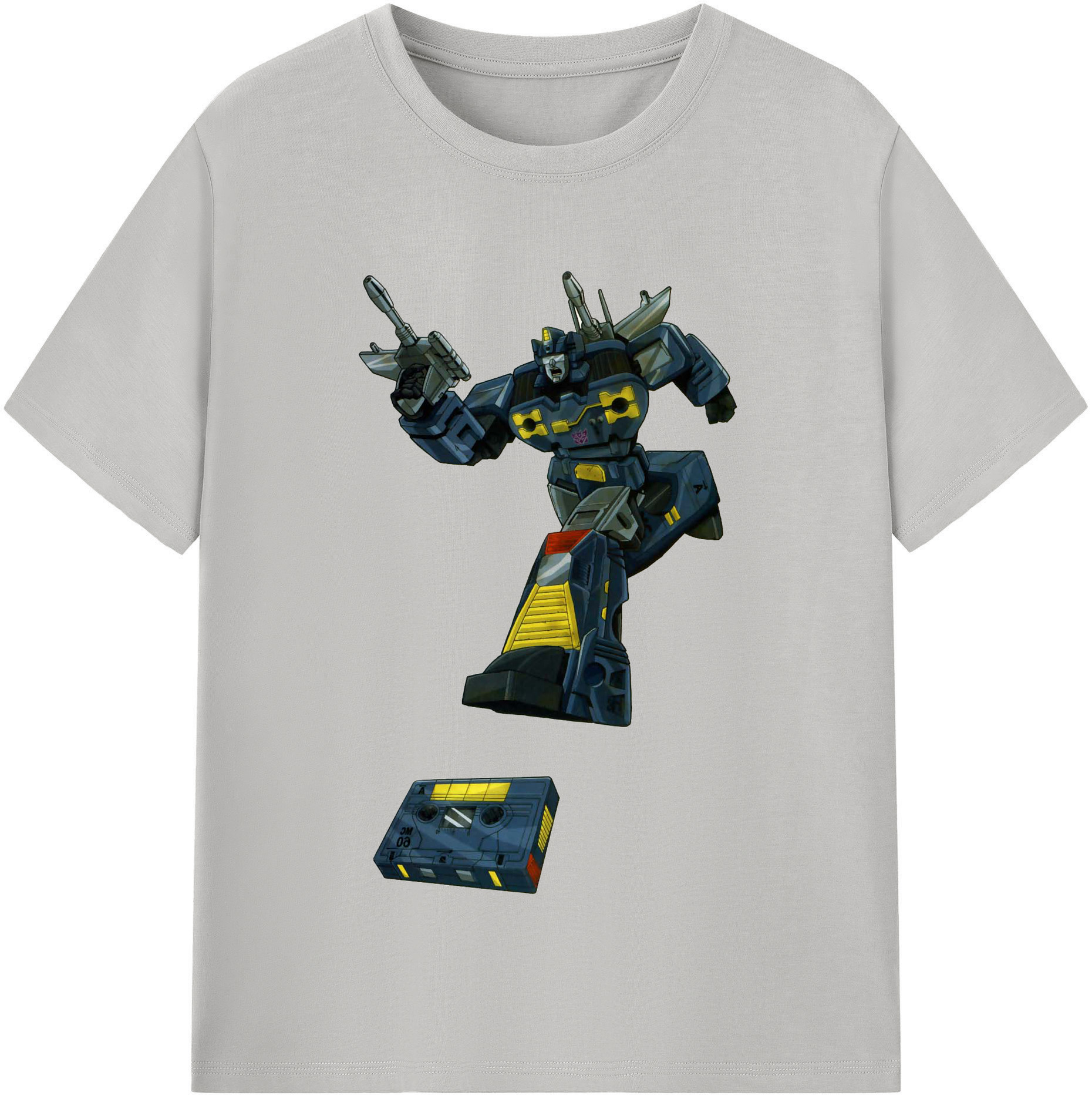 （画像用）  レディースカジュアルプリントTシャツ（綿100％）