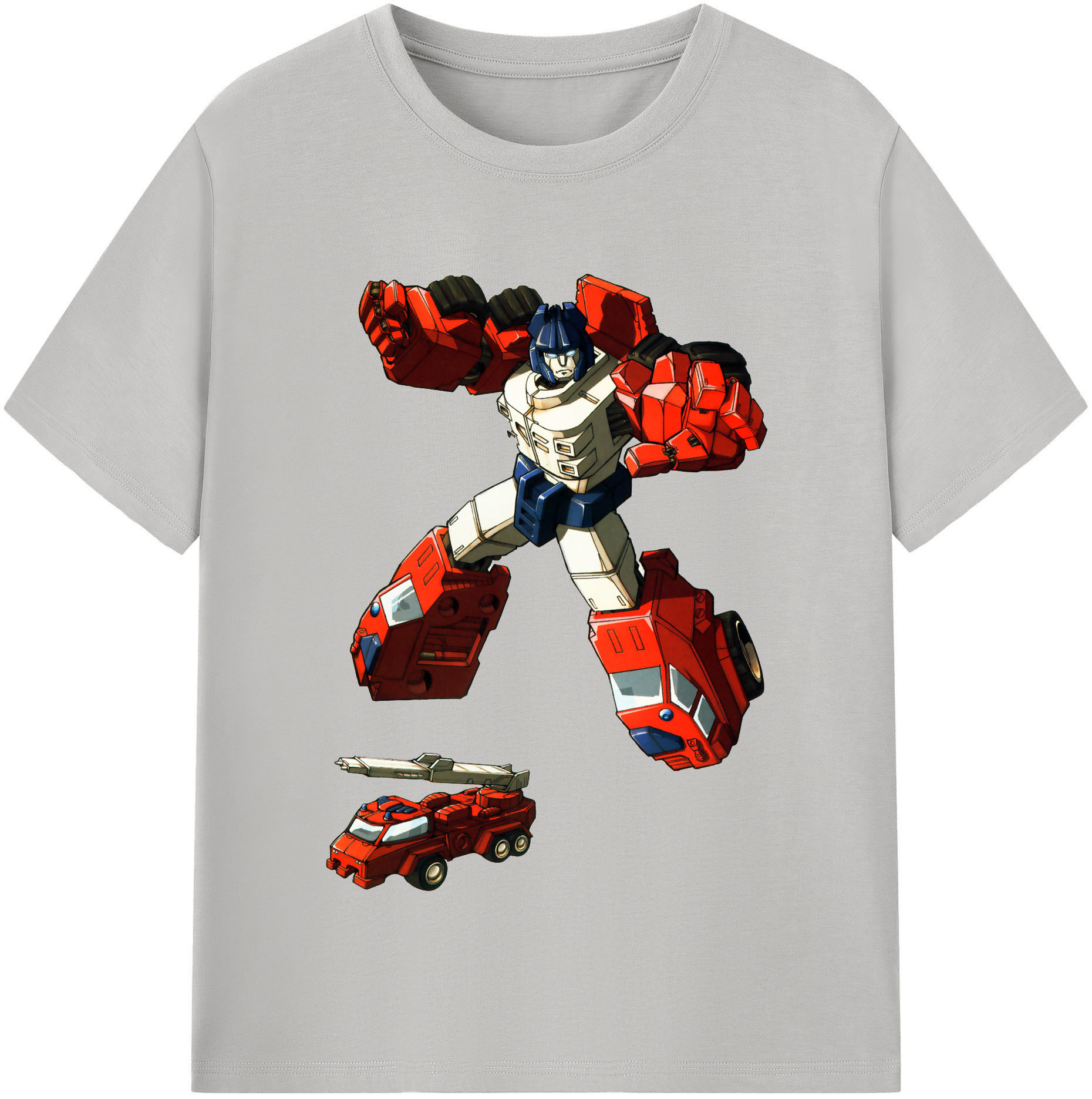 （画像用）  レディースカジュアルプリントTシャツ（綿100％）