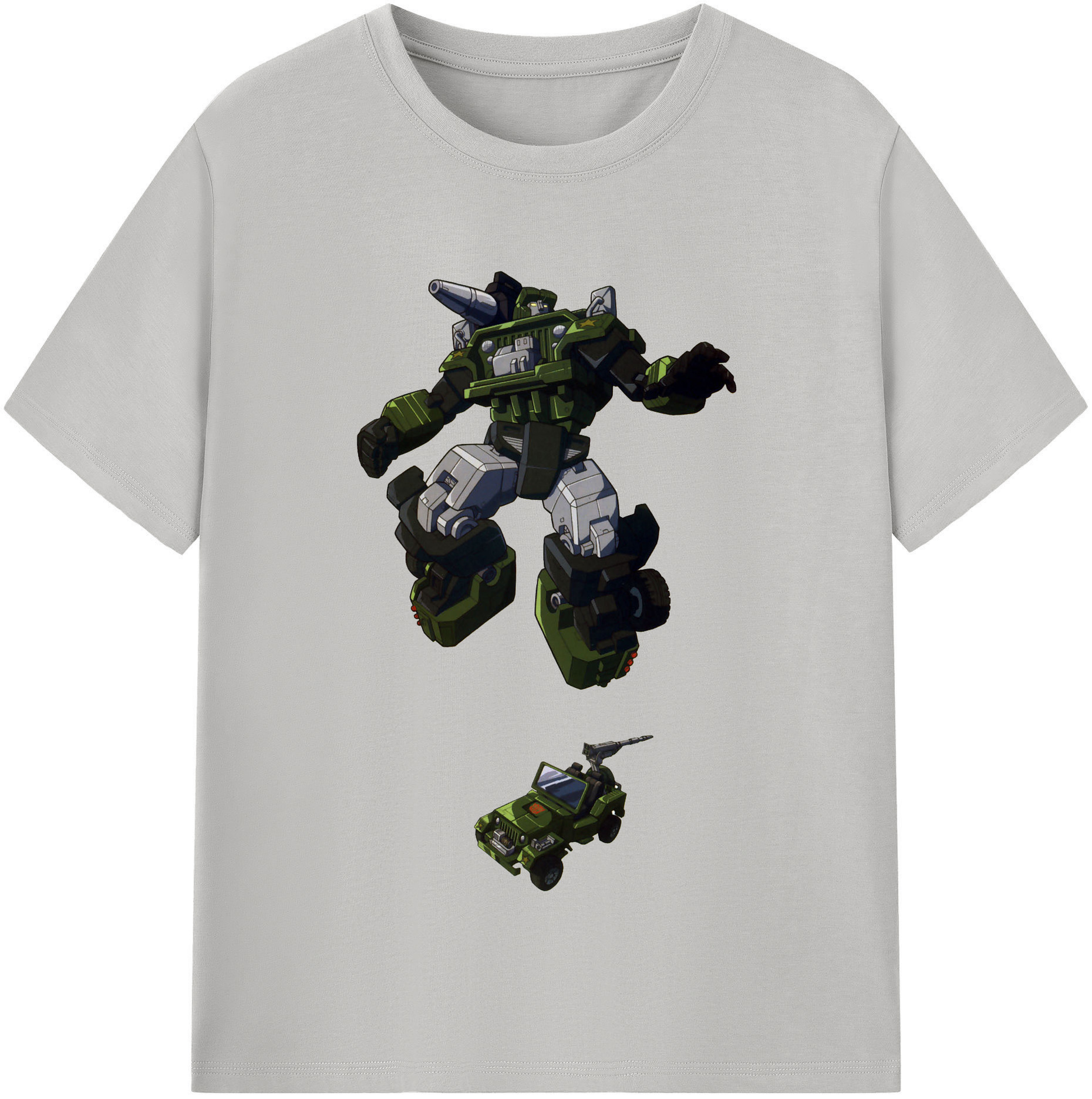 （画像用）  レディースカジュアルプリントTシャツ（綿100％）