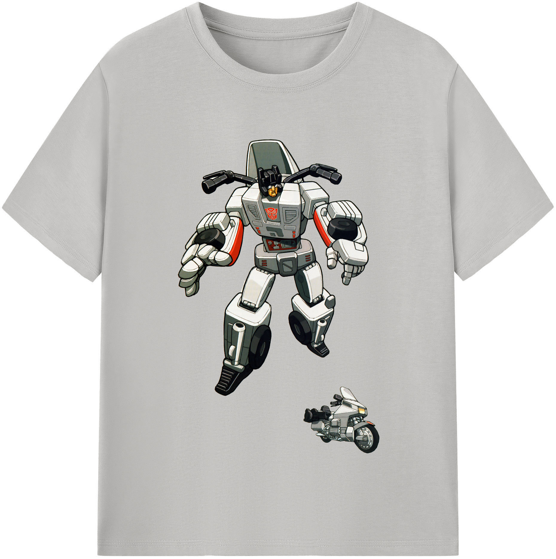 （画像用）  レディースカジュアルプリントTシャツ（綿100％）
