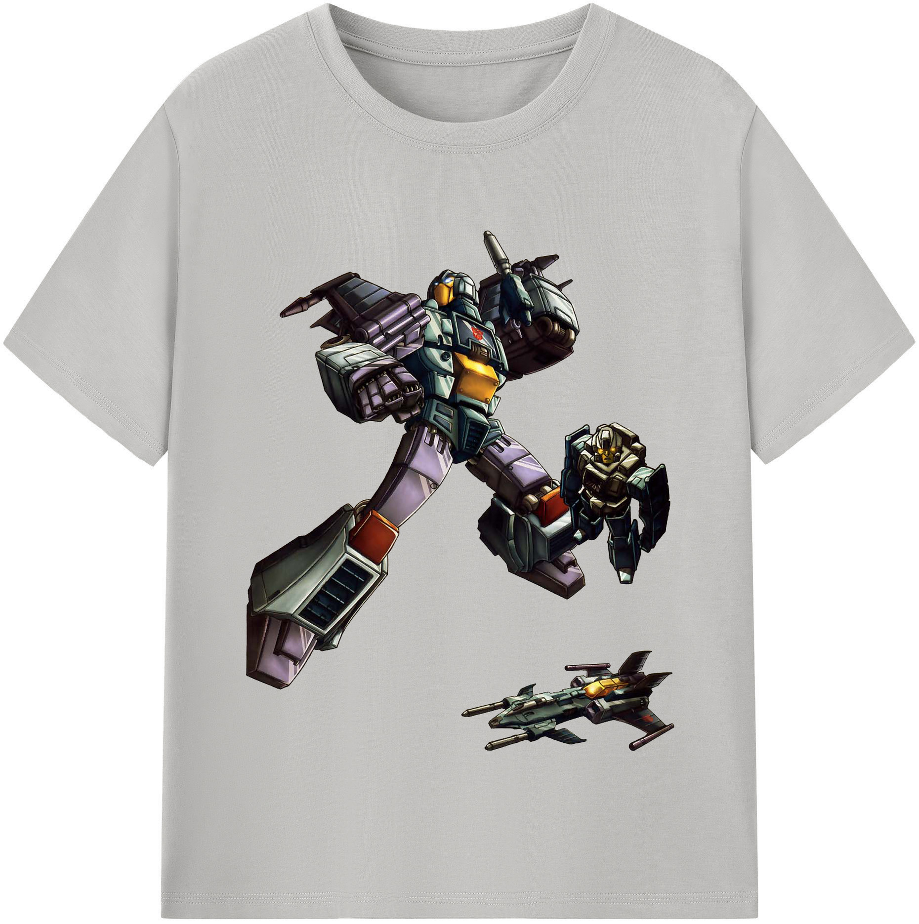 （画像用）  レディースカジュアルプリントTシャツ（綿100％）