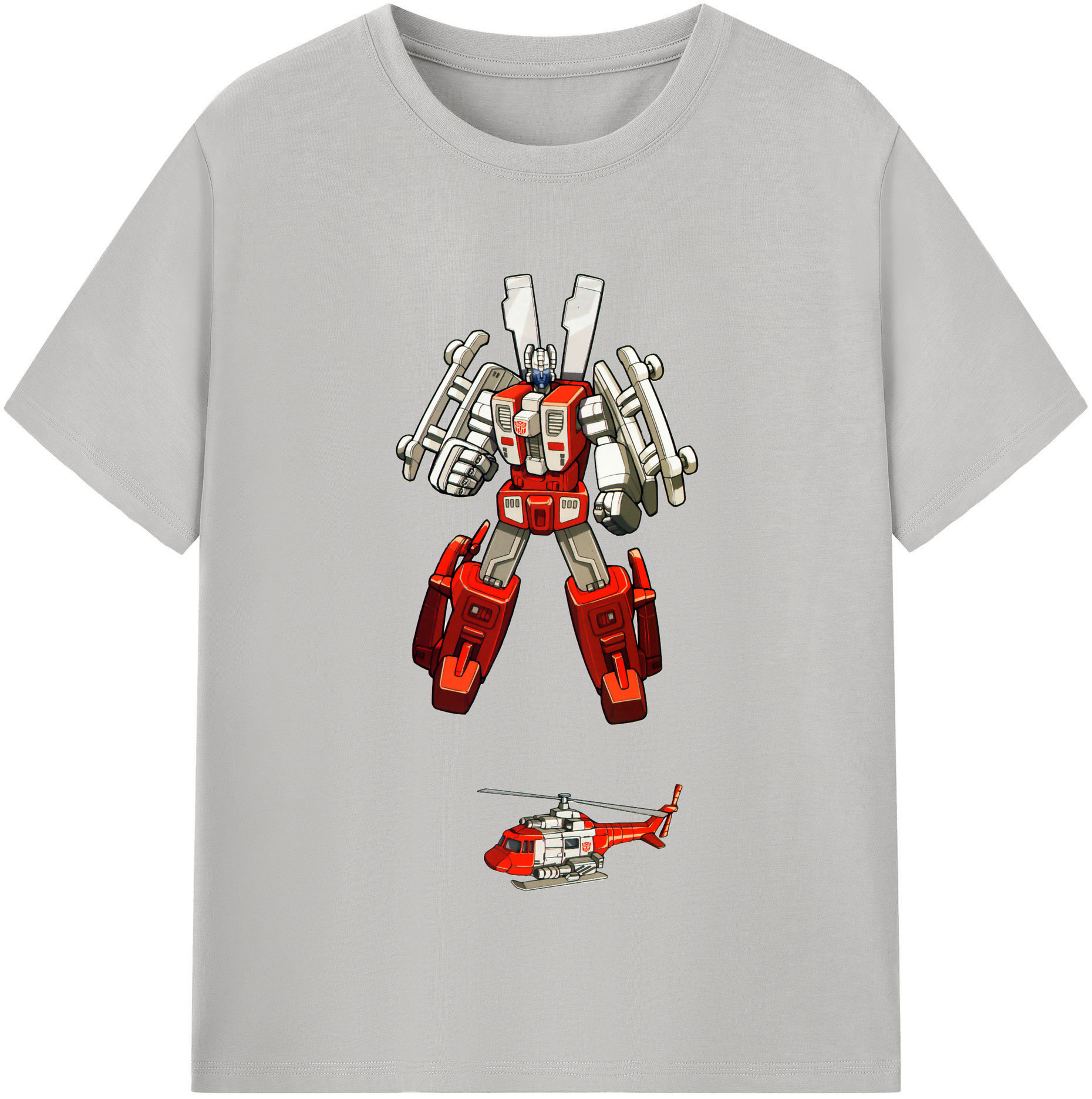 （画像用）  レディースカジュアルプリントTシャツ（綿100％）