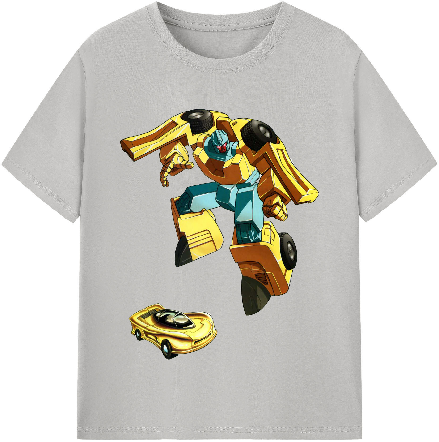 （画像用）  レディースカジュアルプリントTシャツ（綿100％）