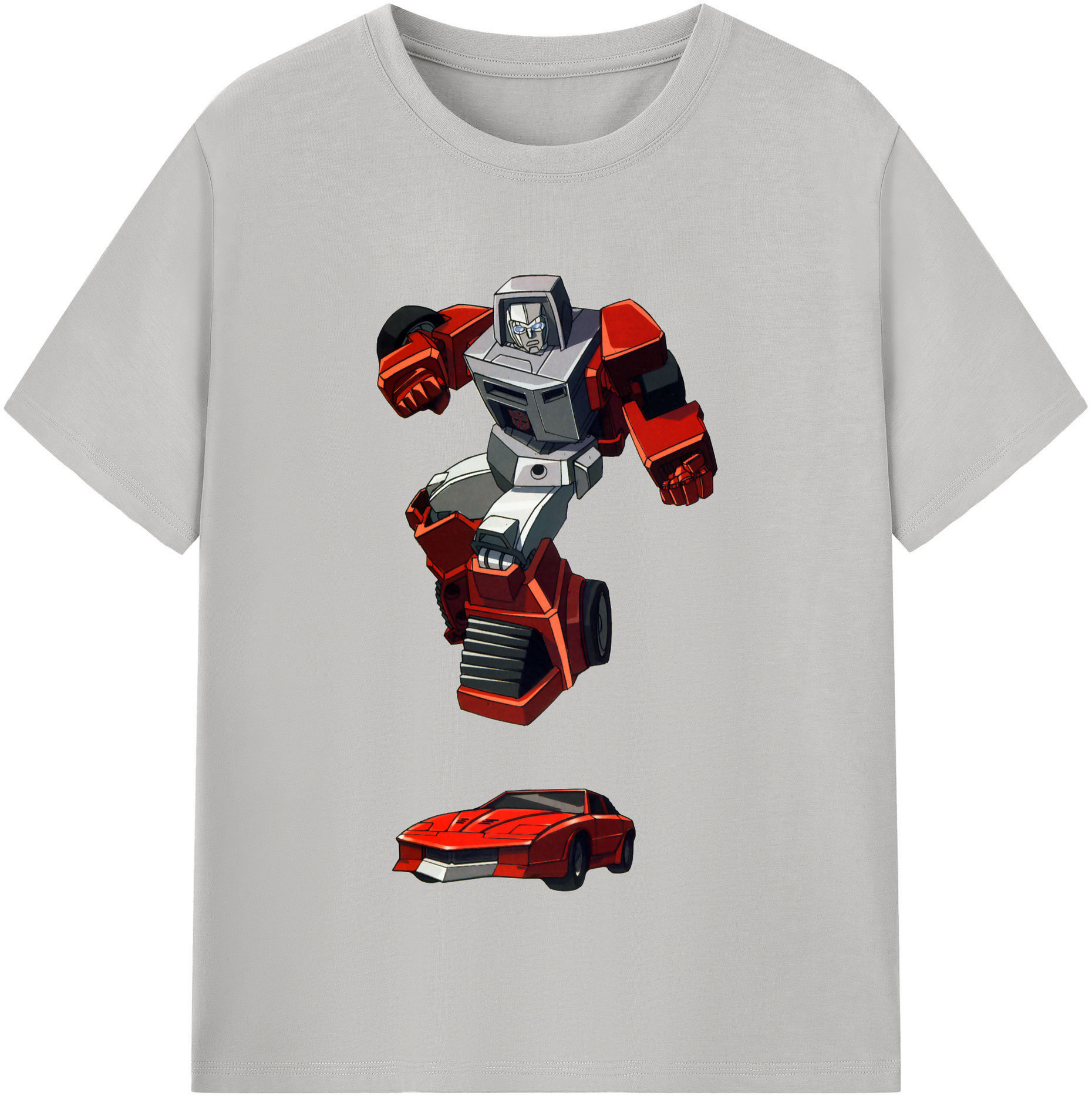 （画像用）  レディースカジュアルプリントTシャツ（綿100％）