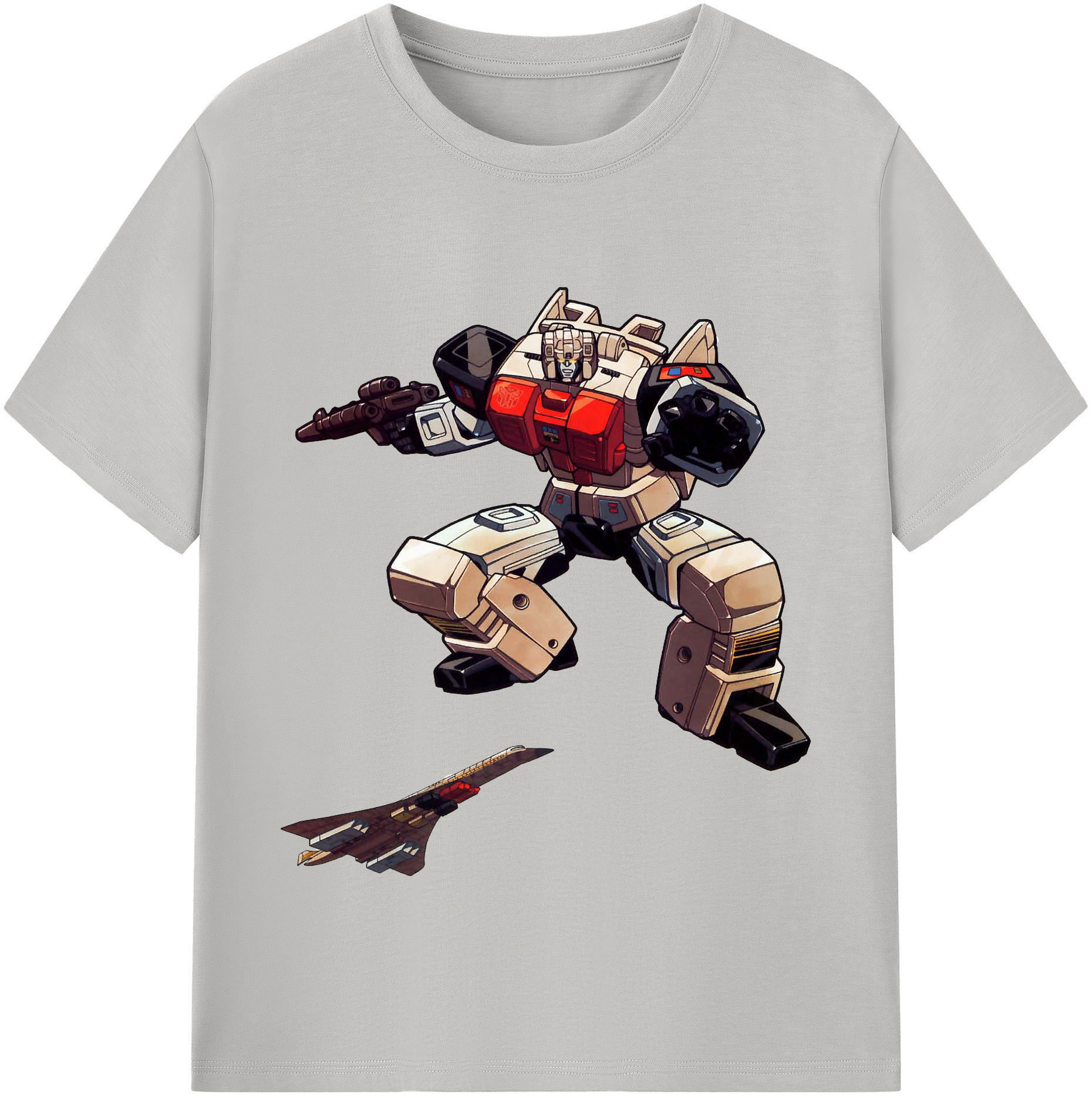 （画像用）  レディースカジュアルプリントTシャツ（綿100％）
