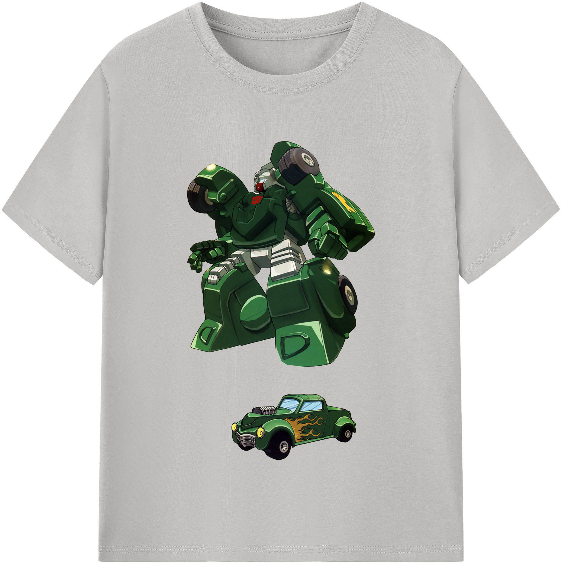（画像用）  レディースカジュアルプリントTシャツ（綿100％）