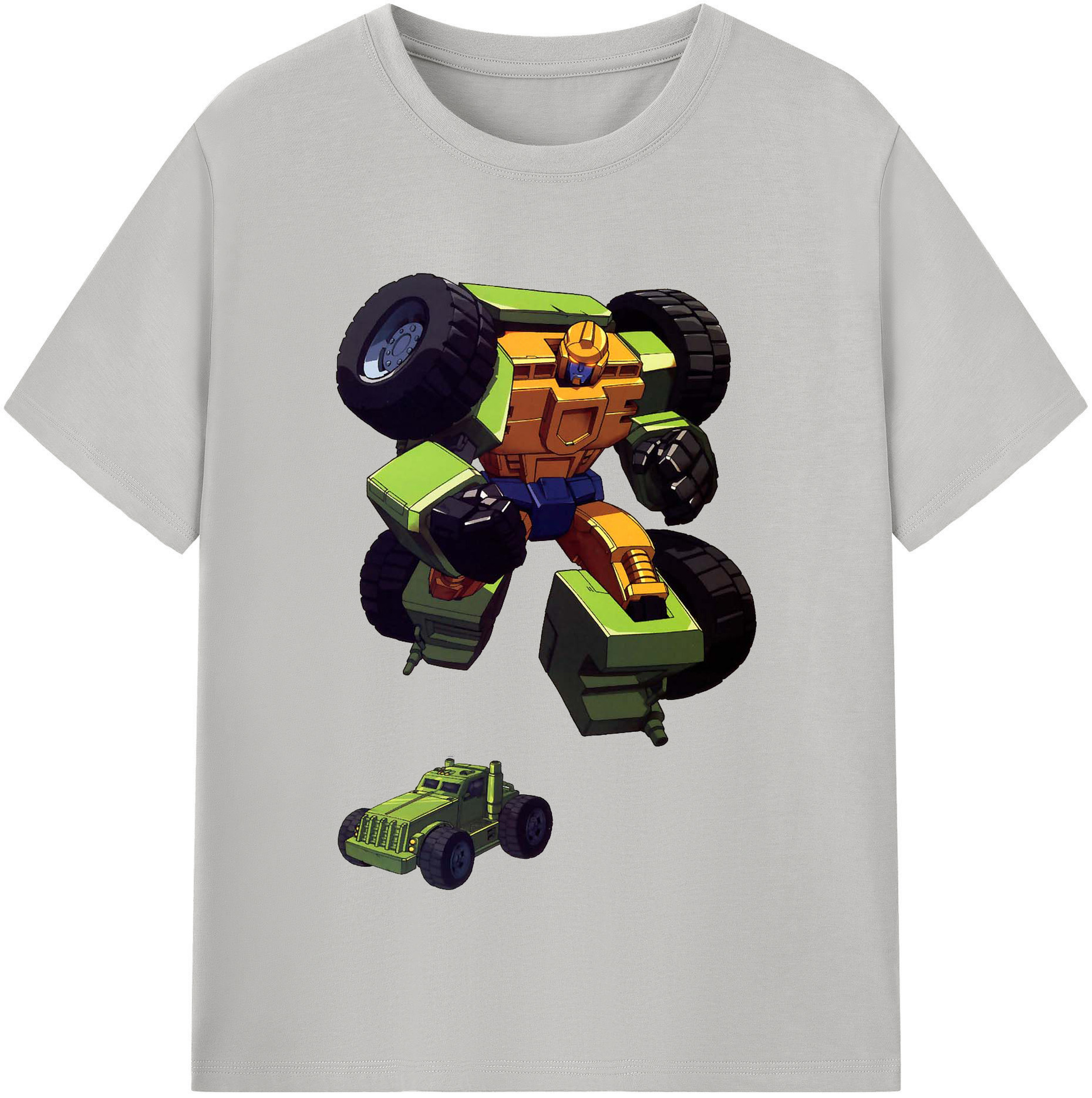 （画像用）  レディースカジュアルプリントTシャツ（綿100％）