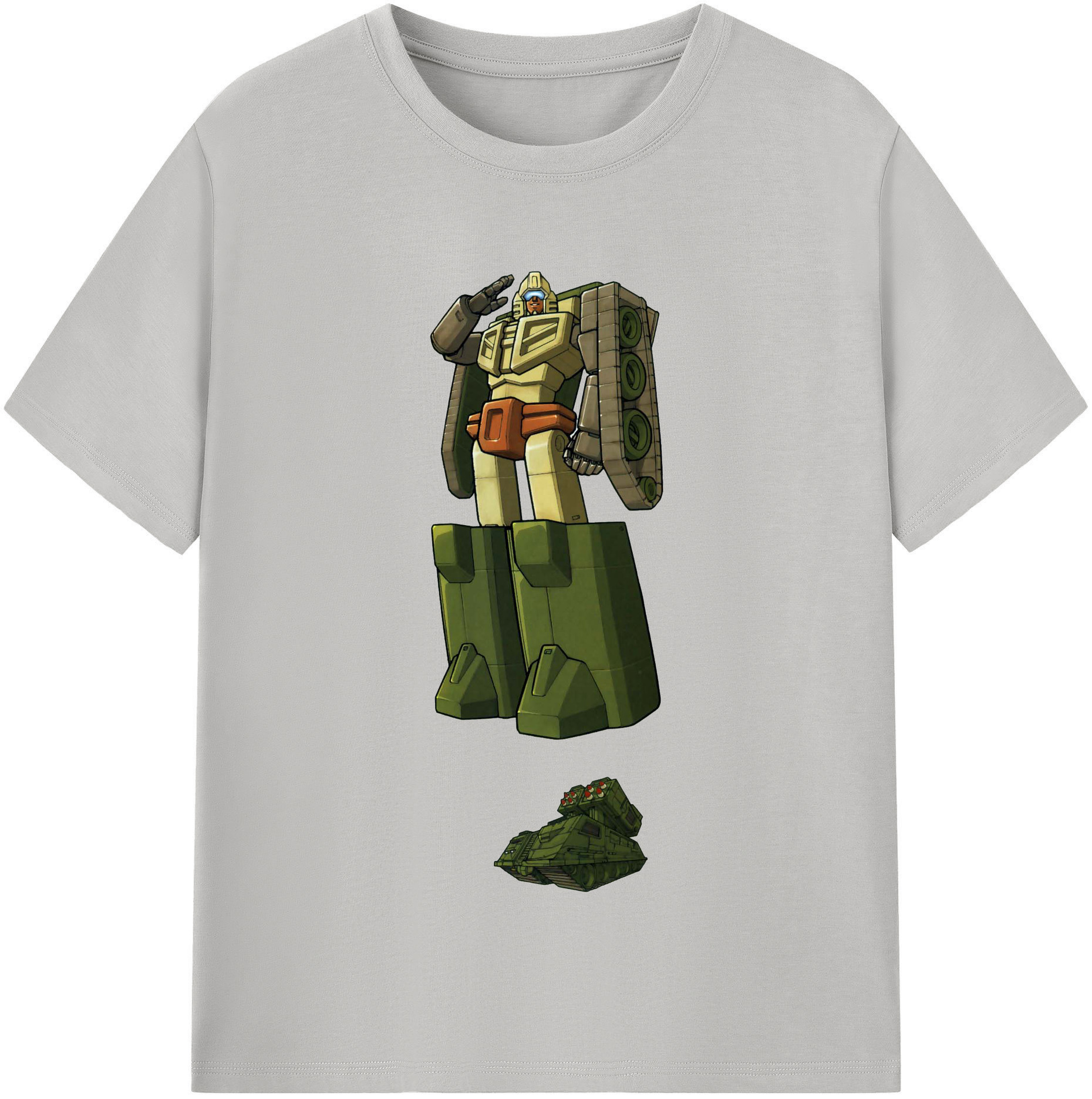 （画像用）  レディースカジュアルプリントTシャツ（綿100％）