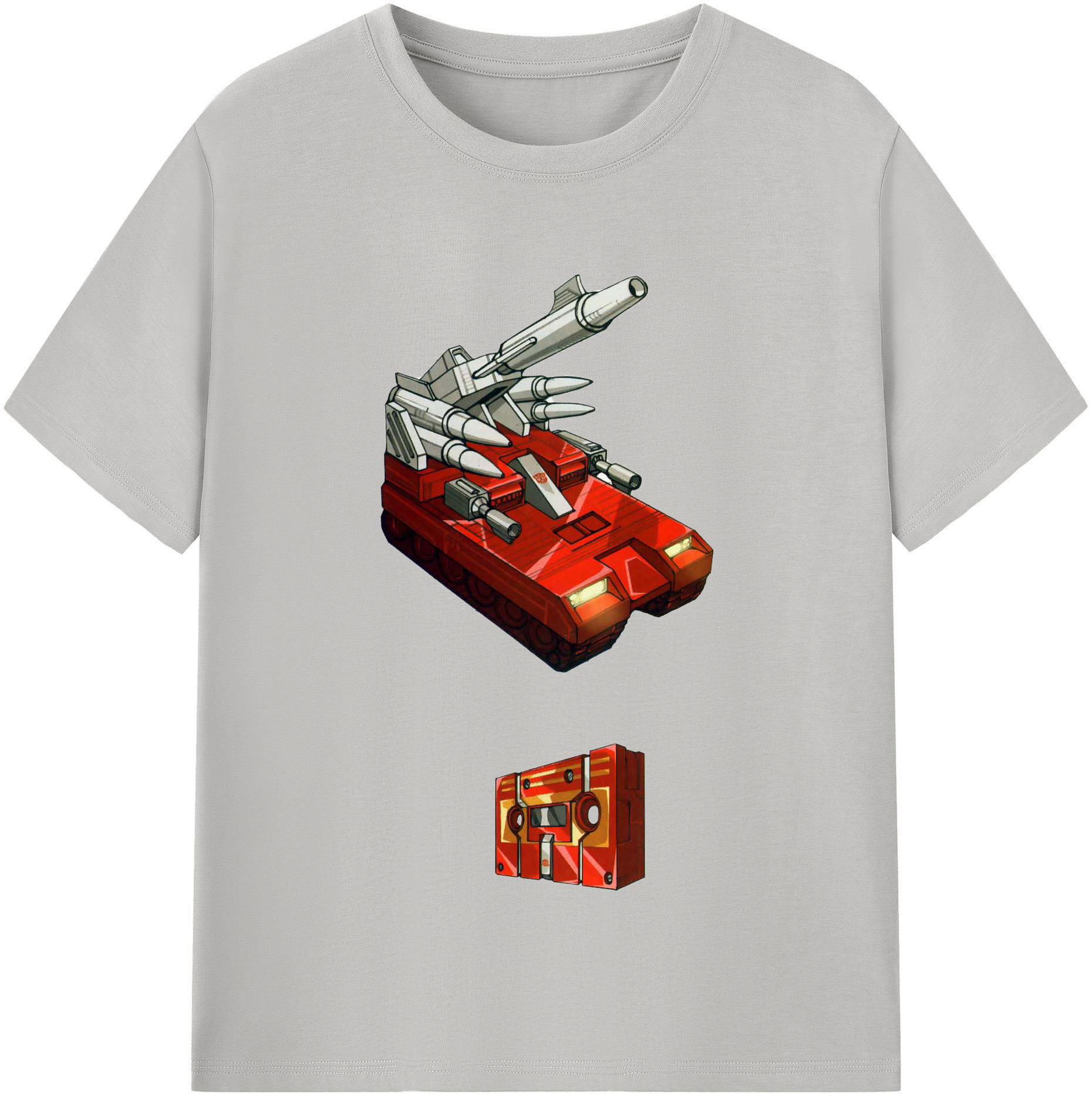 （画像用）  レディースカジュアルプリントTシャツ（綿100％）