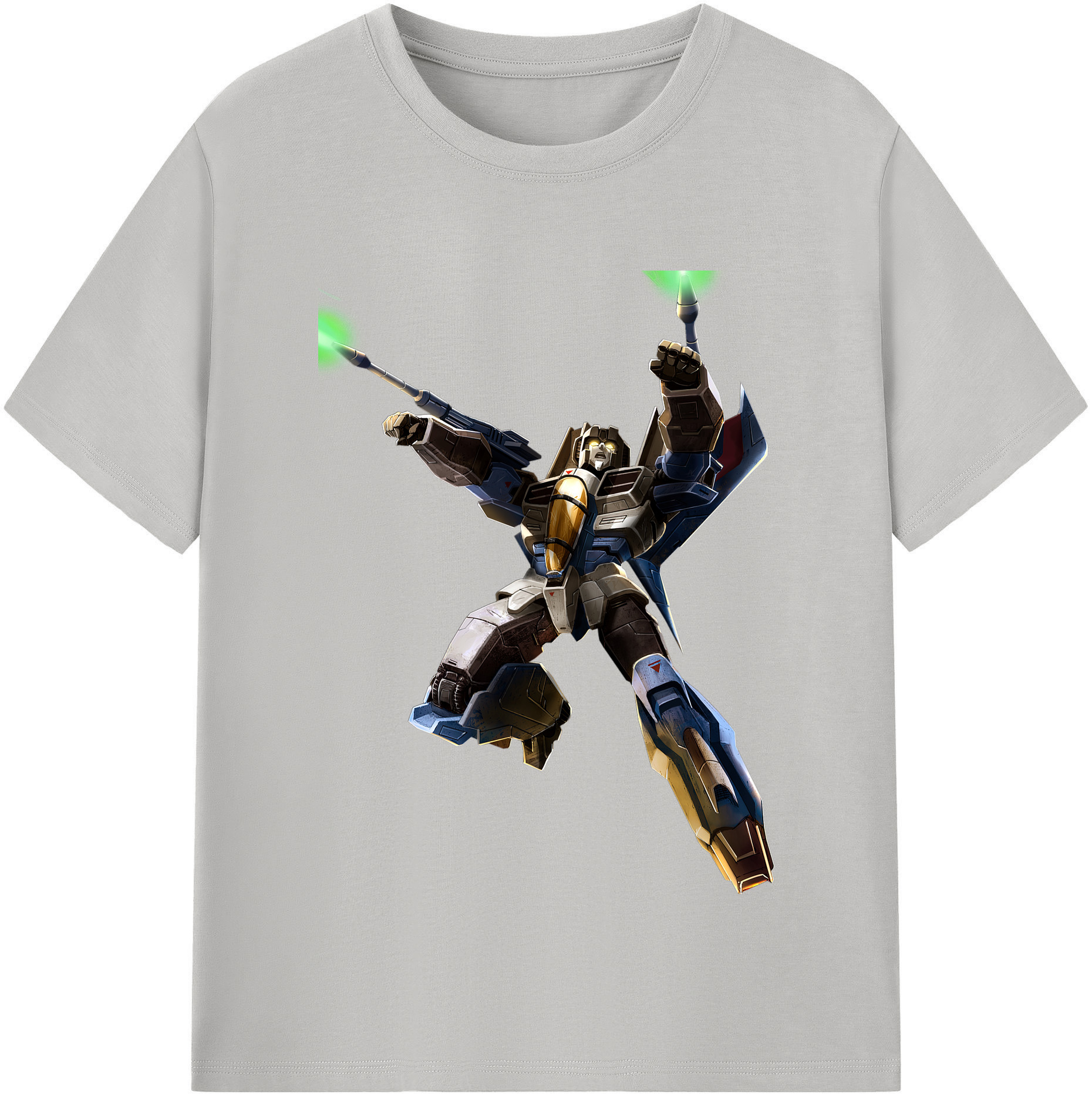 （画像用）  レディースカジュアルプリントTシャツ（綿100％）
