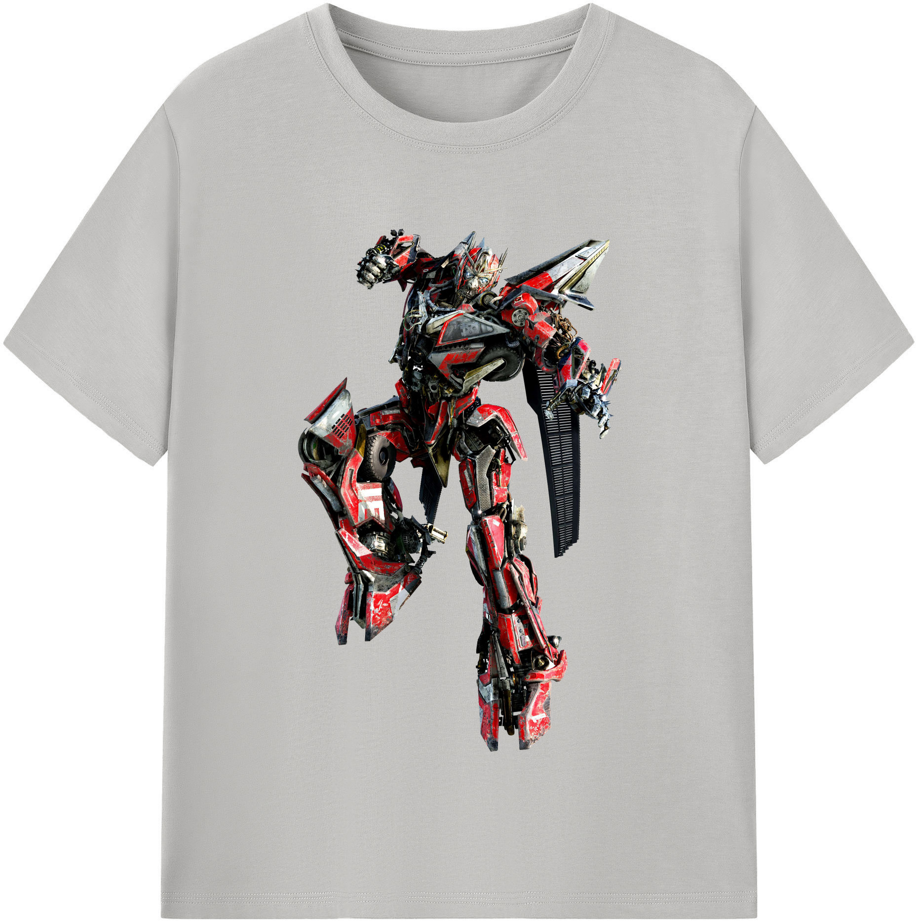 （画像用）  レディースカジュアルプリントTシャツ（綿100％）