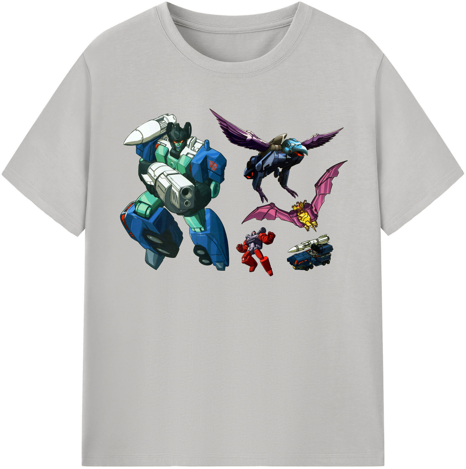 （画像用）  レディースカジュアルプリントTシャツ（綿100％）