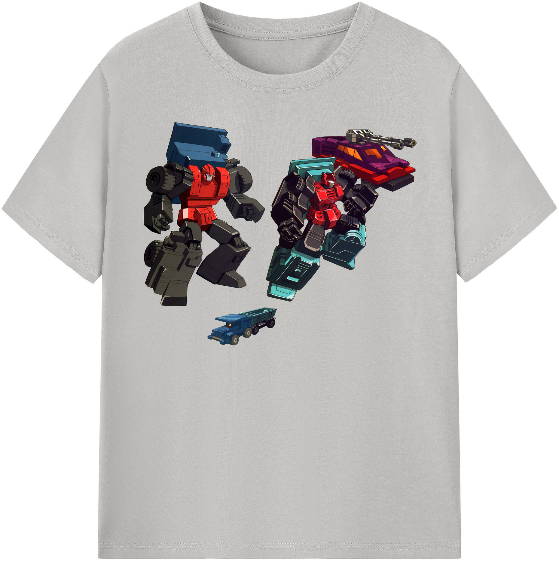 （画像用）  レディースカジュアルプリントTシャツ（綿100％）