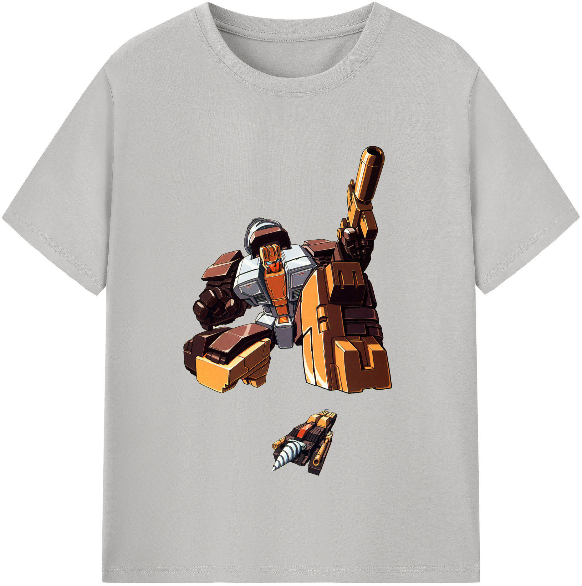 （画像用）  レディースカジュアルプリントTシャツ（綿100％）