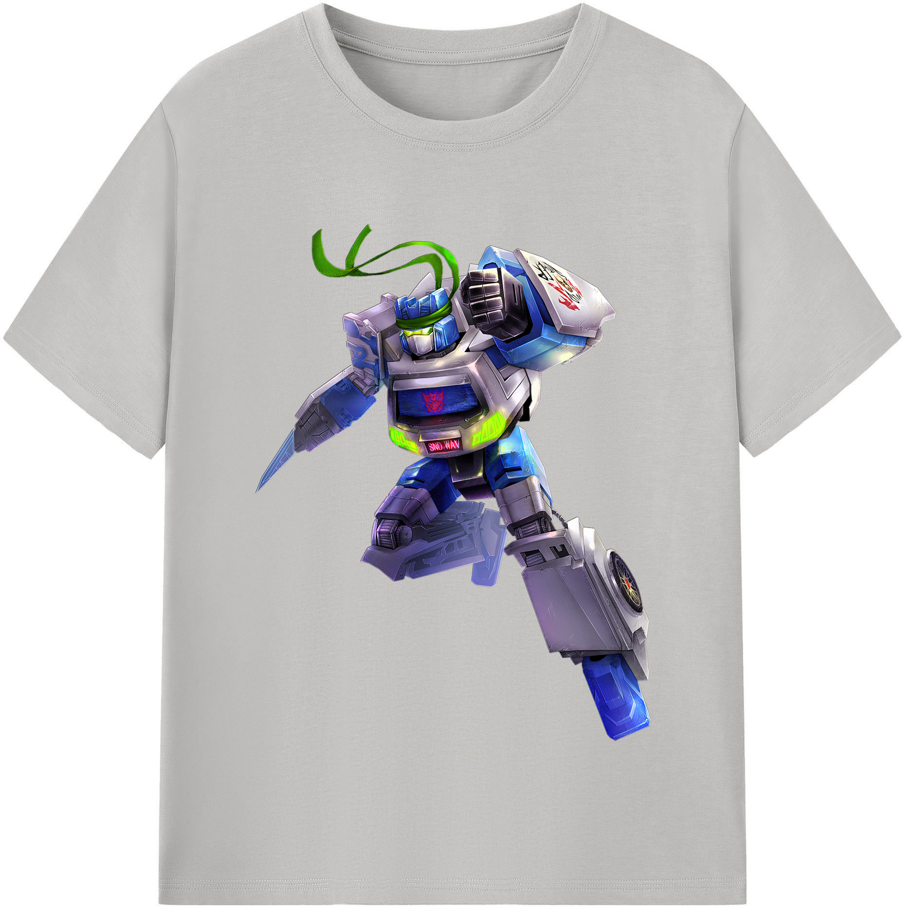 （画像用）  レディースカジュアルプリントTシャツ（綿100％）