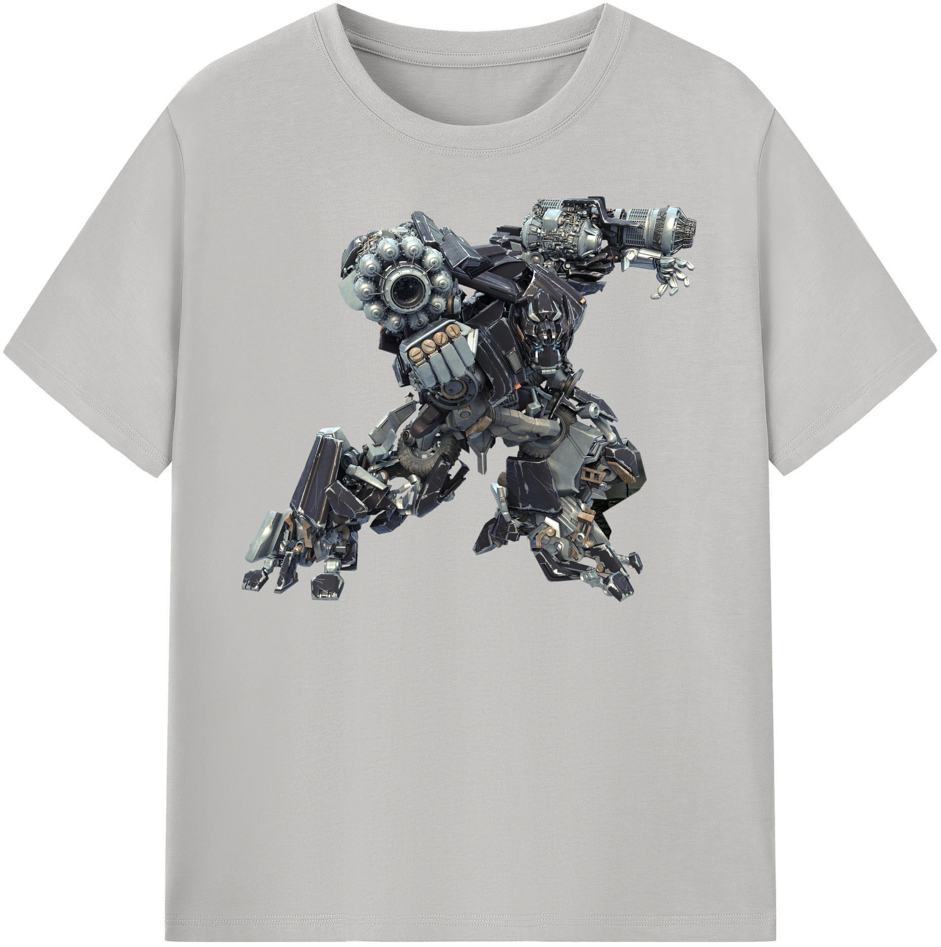 （画像用）  レディースカジュアルプリントTシャツ（綿100％）