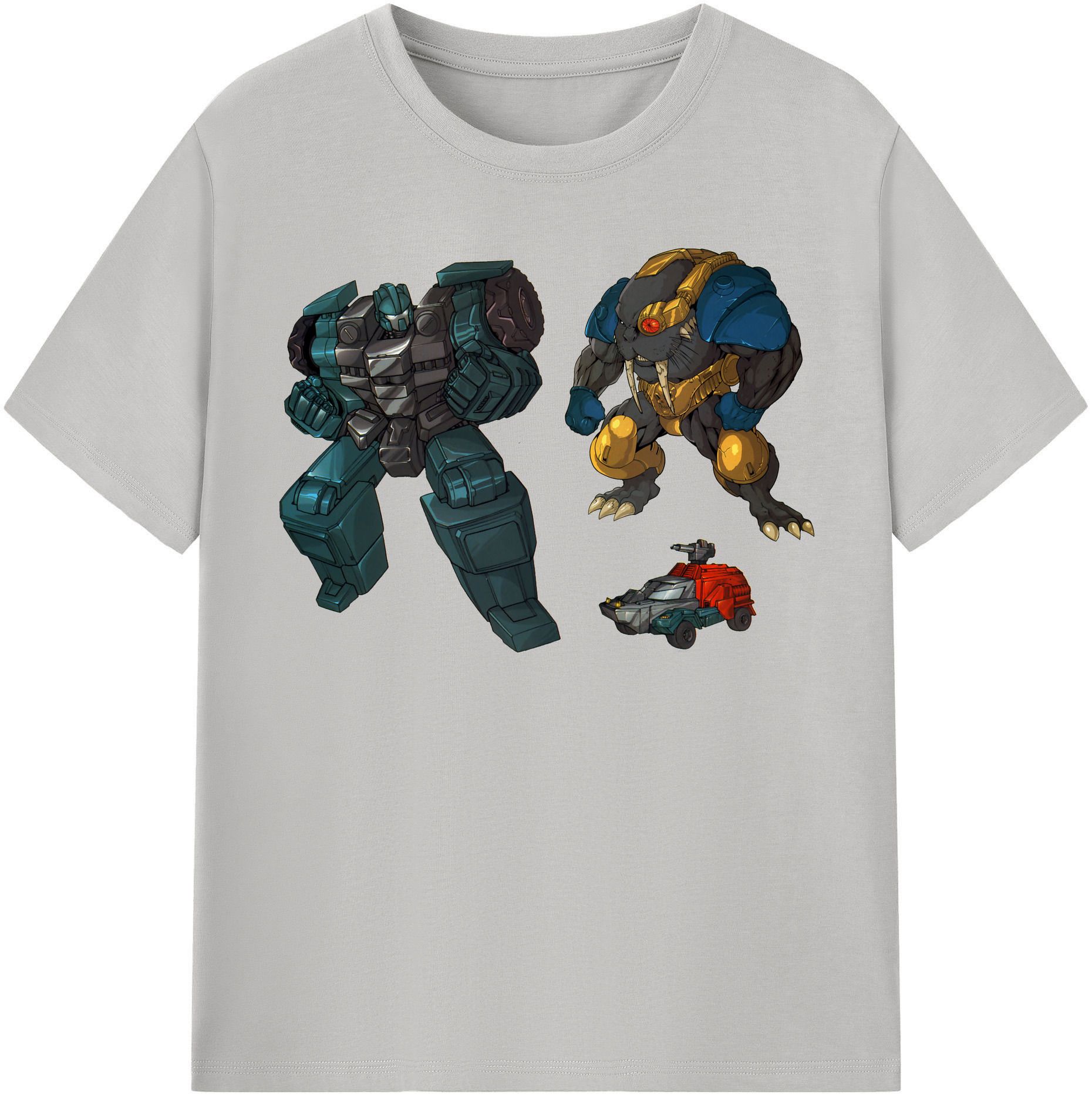 （画像用）  レディースカジュアルプリントTシャツ（綿100％）