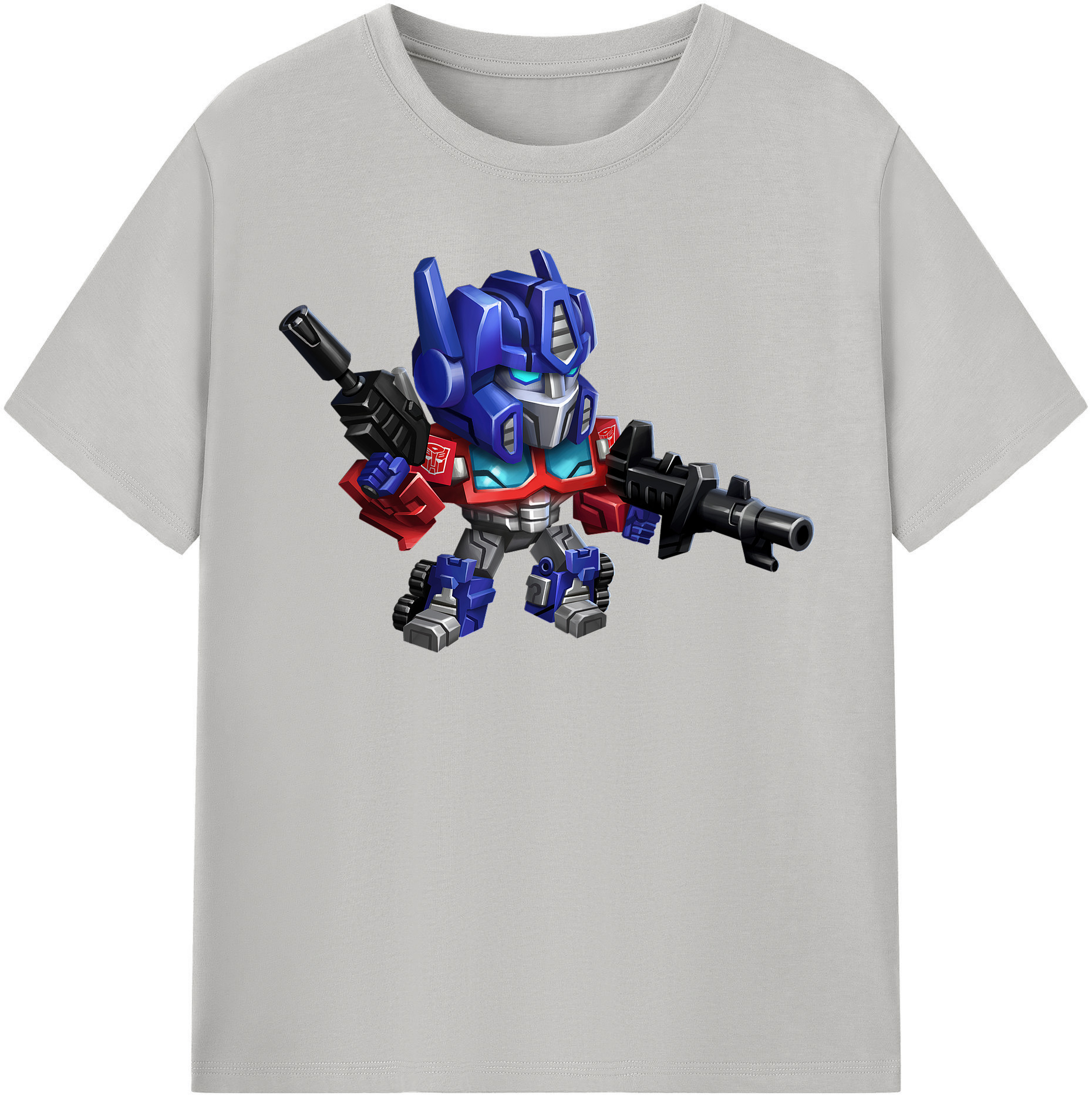 （画像用）  レディースカジュアルプリントTシャツ（綿100％）