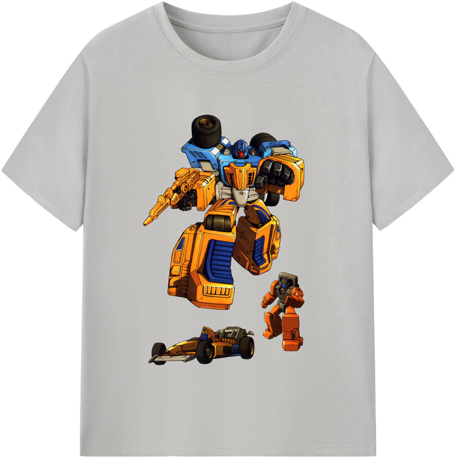 （画像用）  レディースカジュアルプリントTシャツ（綿100％）
