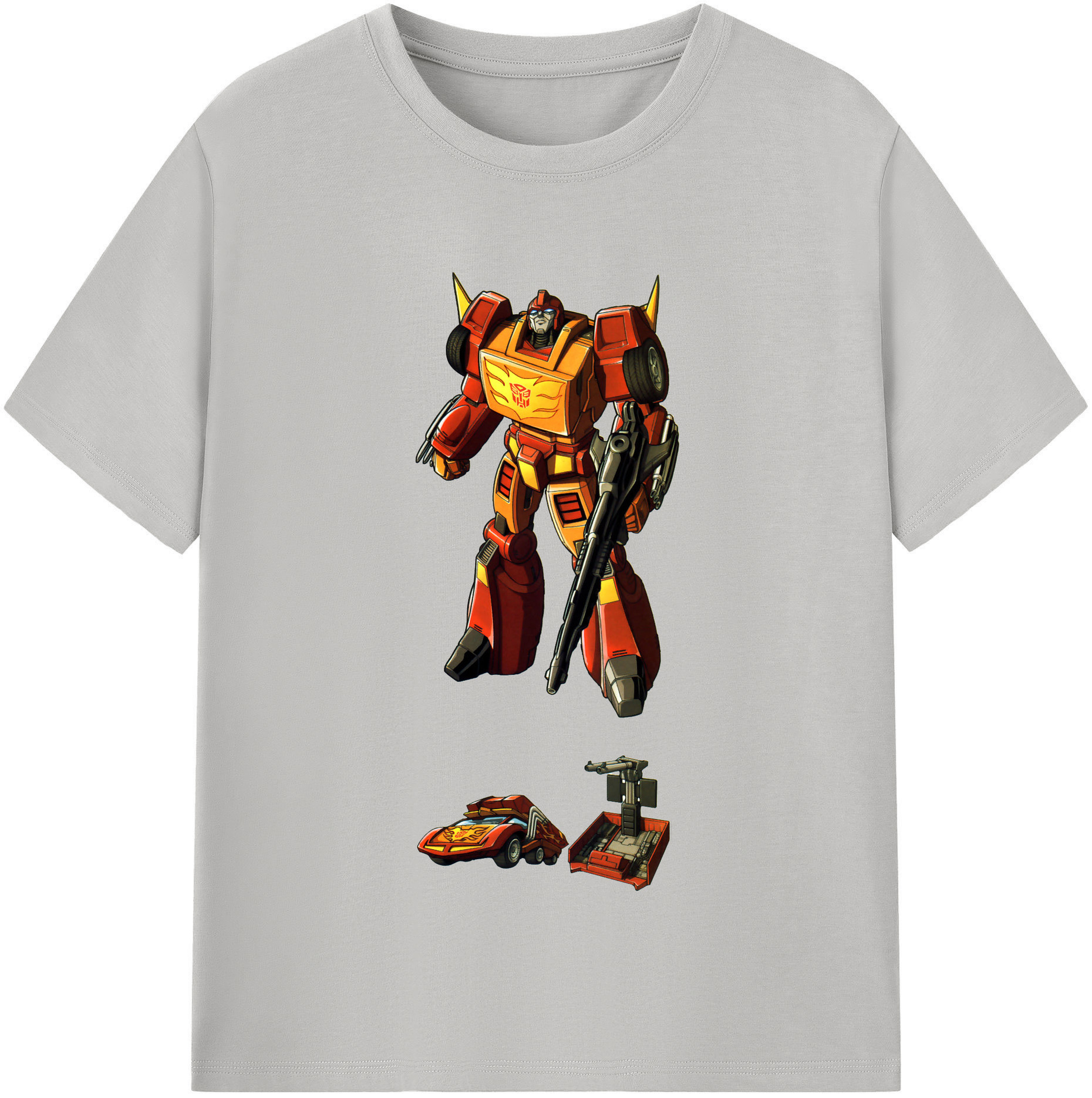 （画像用）  レディースカジュアルプリントTシャツ（綿100％）