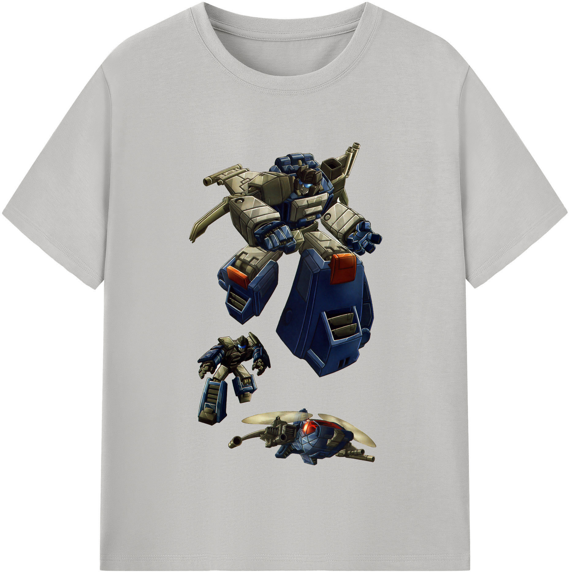 （画像用）  レディースカジュアルプリントTシャツ（綿100％）