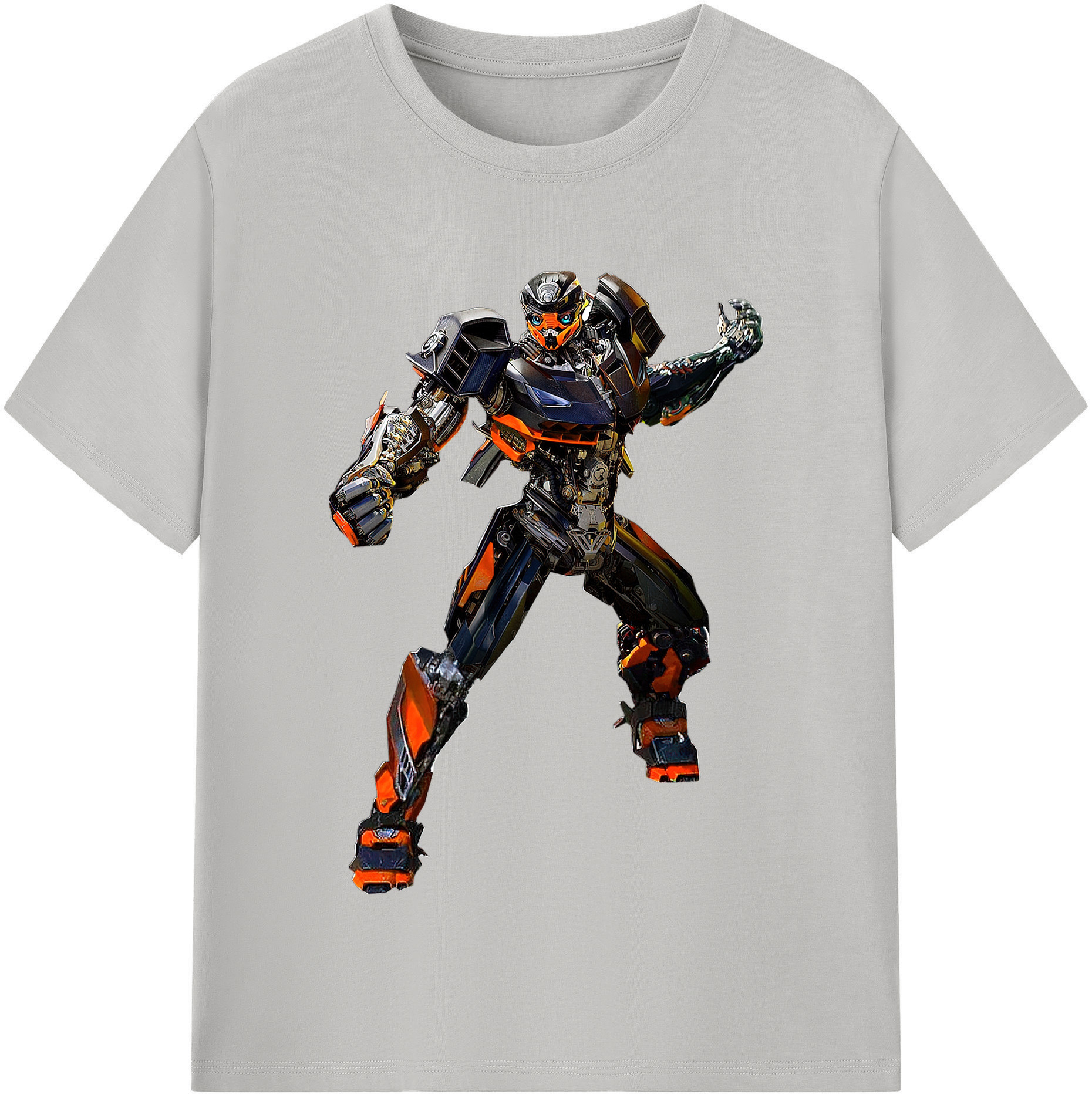 （画像用）  レディースカジュアルプリントTシャツ（綿100％）