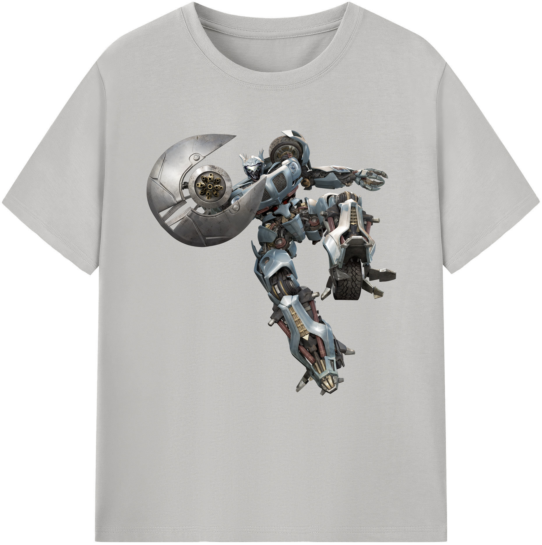 （画像用）  レディースカジュアルプリントTシャツ（綿100％）