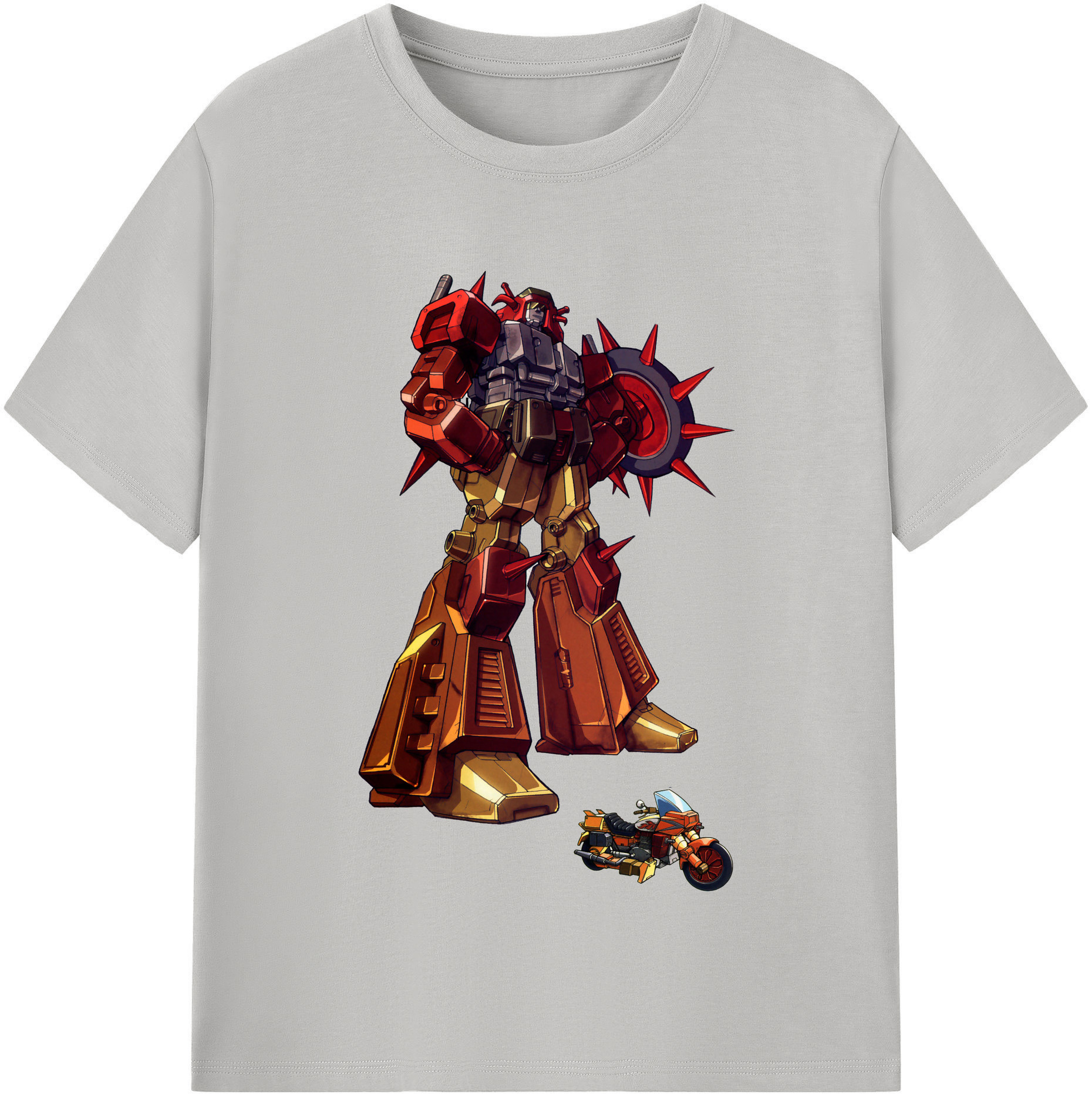 （画像用）  レディースカジュアルプリントTシャツ（綿100％）