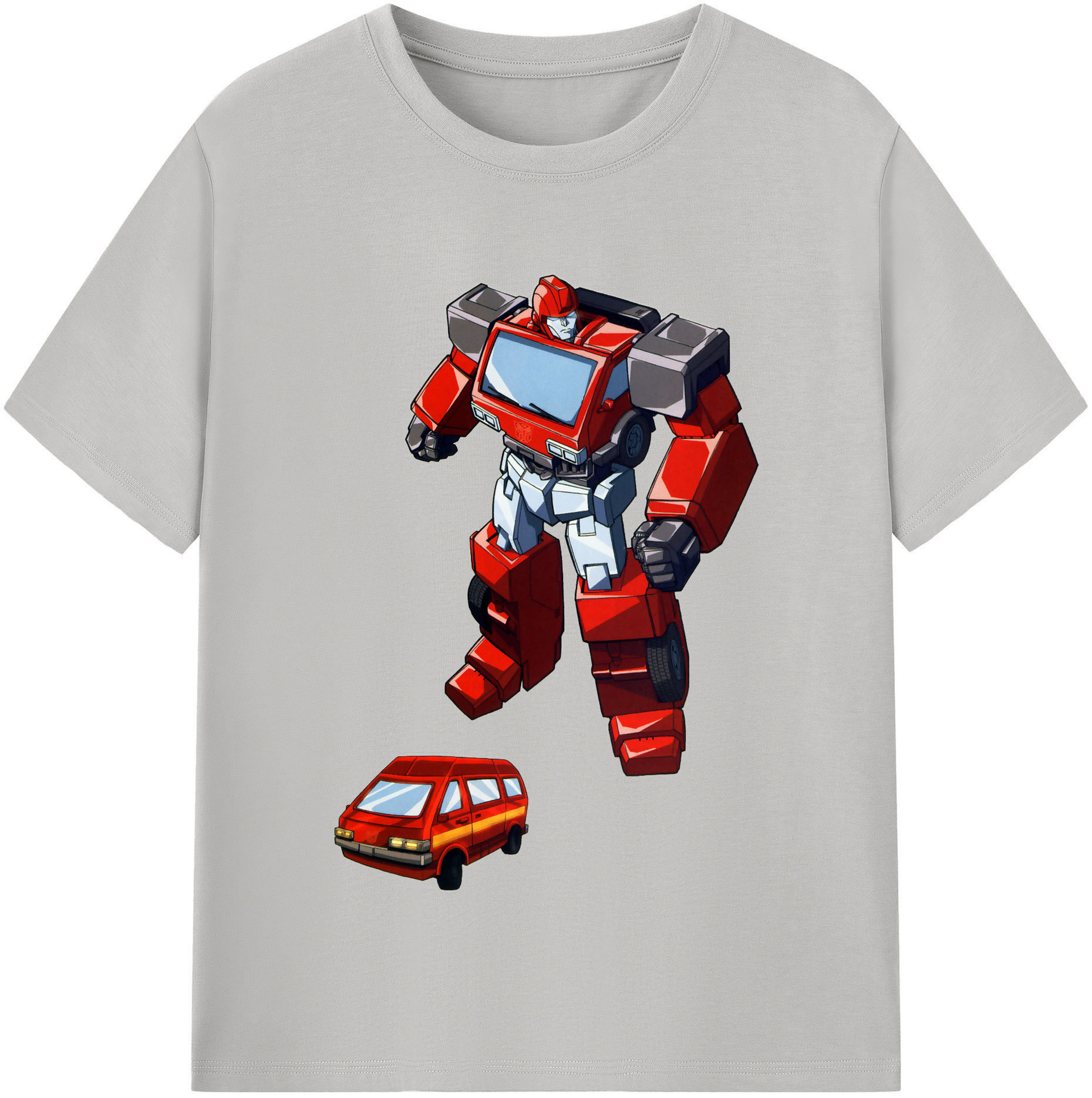 （画像用）  レディースカジュアルプリントTシャツ（綿100％）