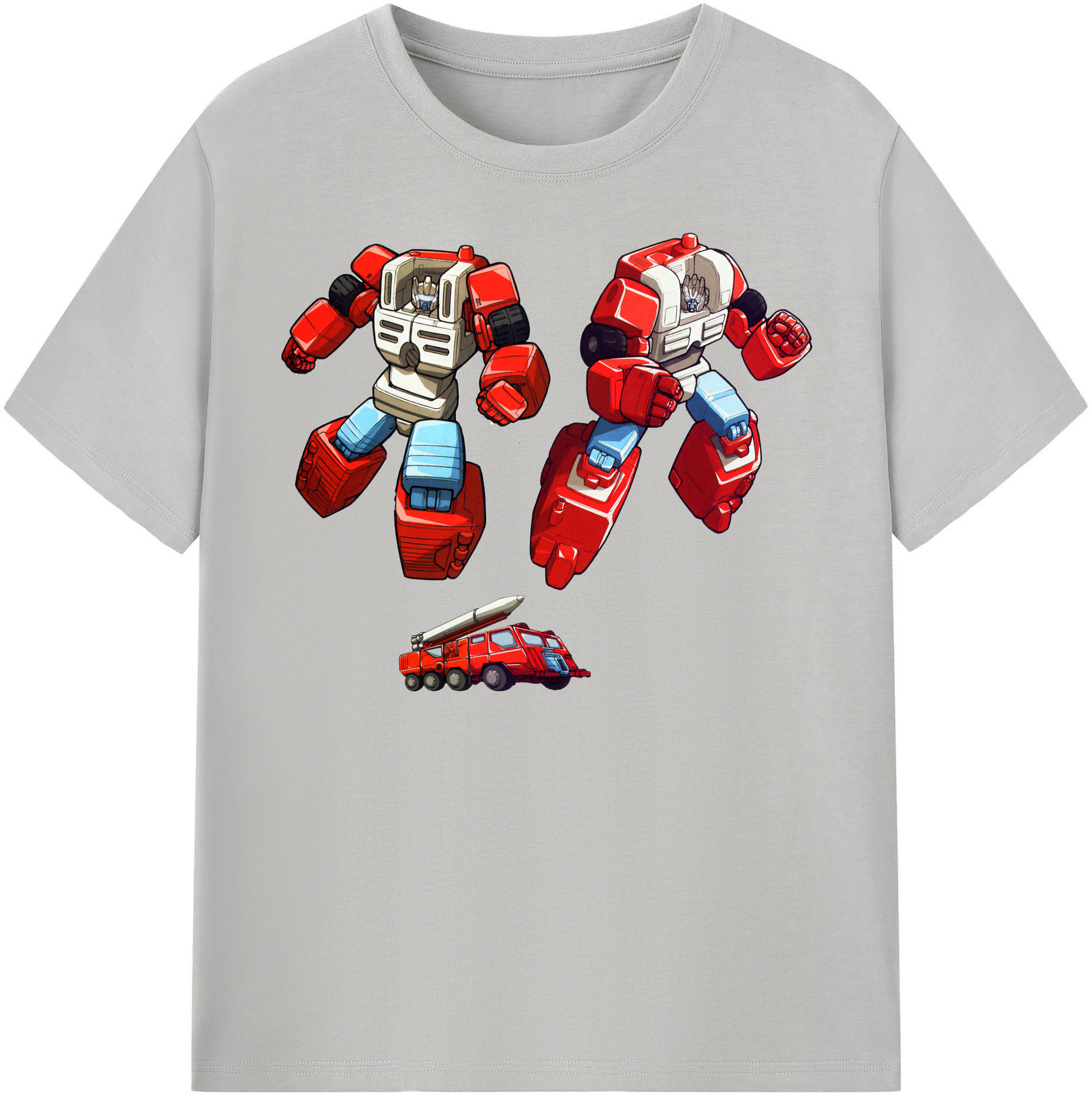 （画像用）  レディースカジュアルプリントTシャツ（綿100％）
