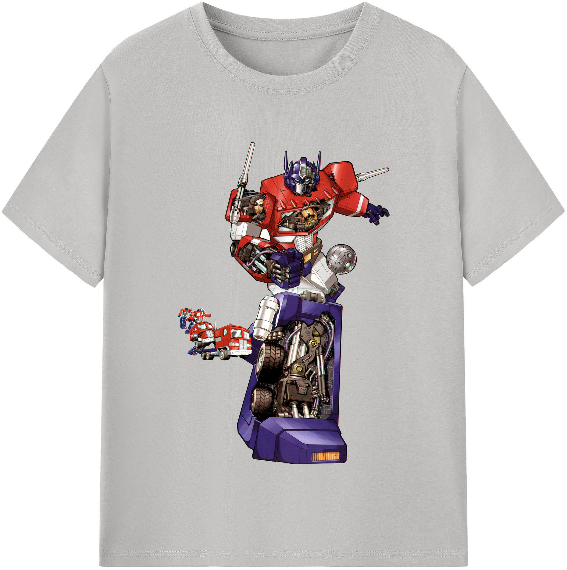 （画像用）  レディースカジュアルプリントTシャツ（綿100％）