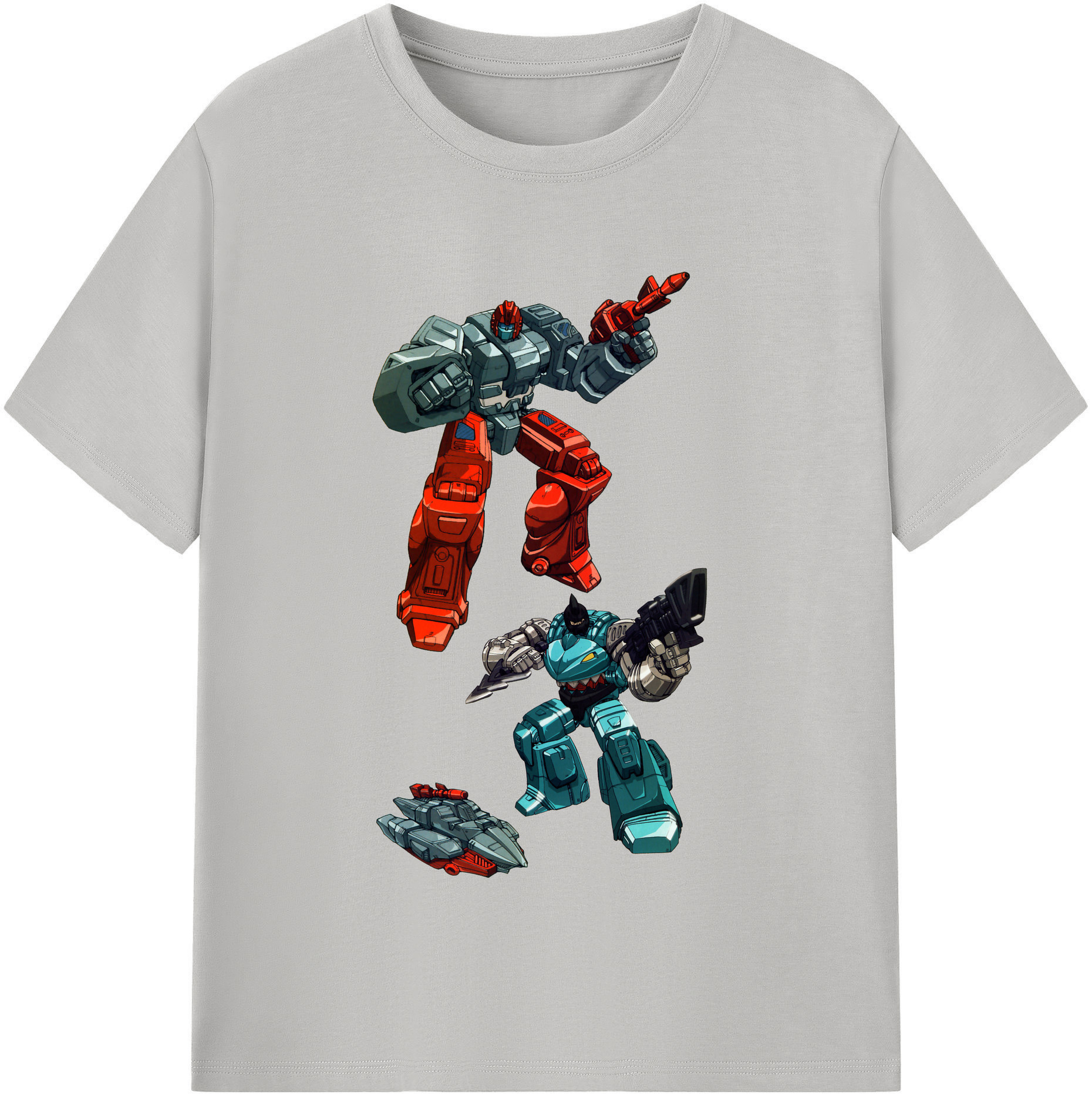 （画像用）  レディースカジュアルプリントTシャツ（綿100％）