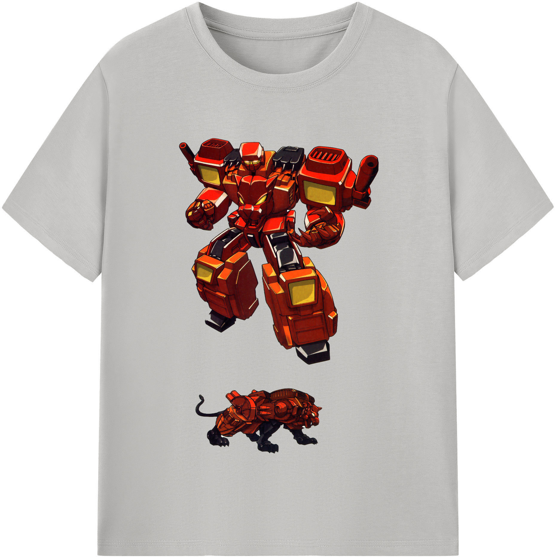 （画像用）  レディースカジュアルプリントTシャツ（綿100％）