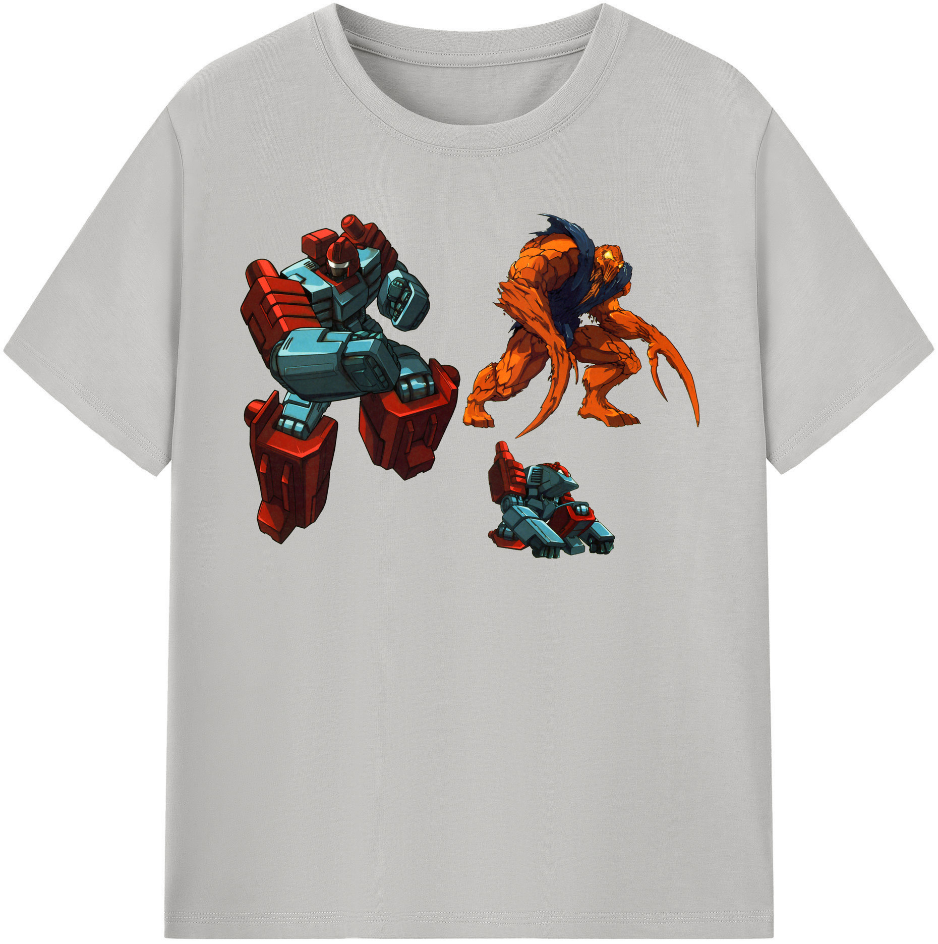 （画像用）  レディースカジュアルプリントTシャツ（綿100％）