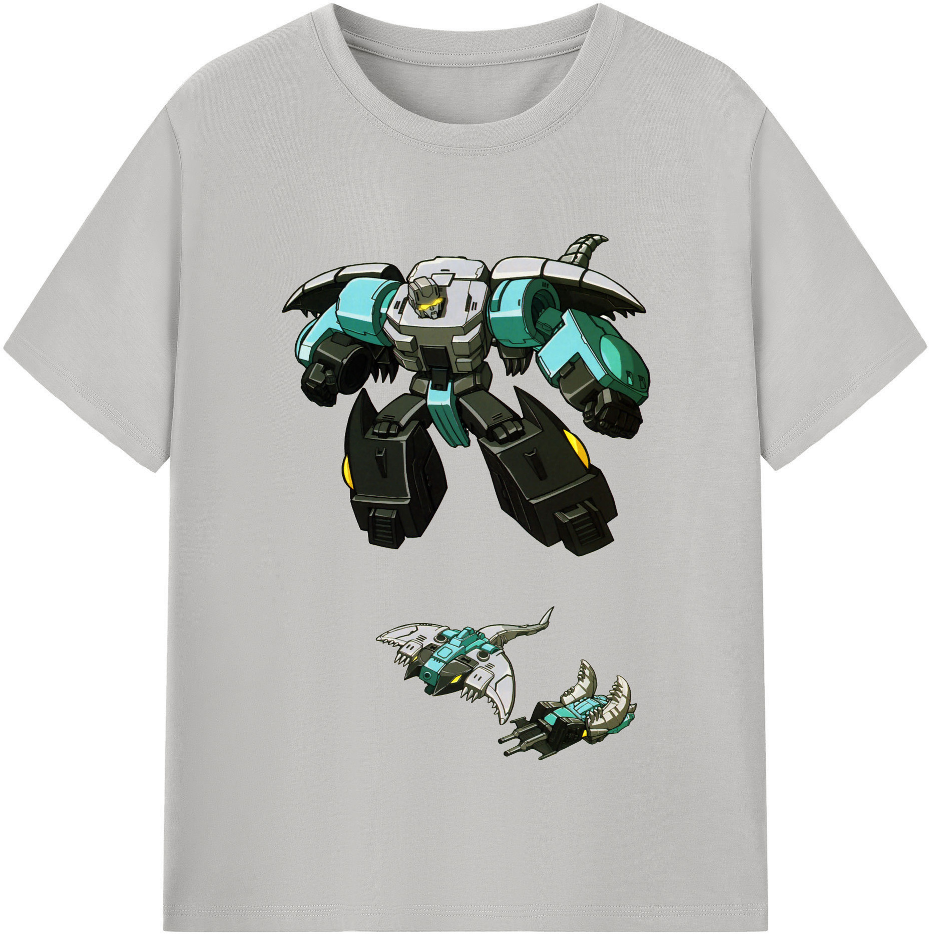 （画像用）  レディースカジュアルプリントTシャツ（綿100％）
