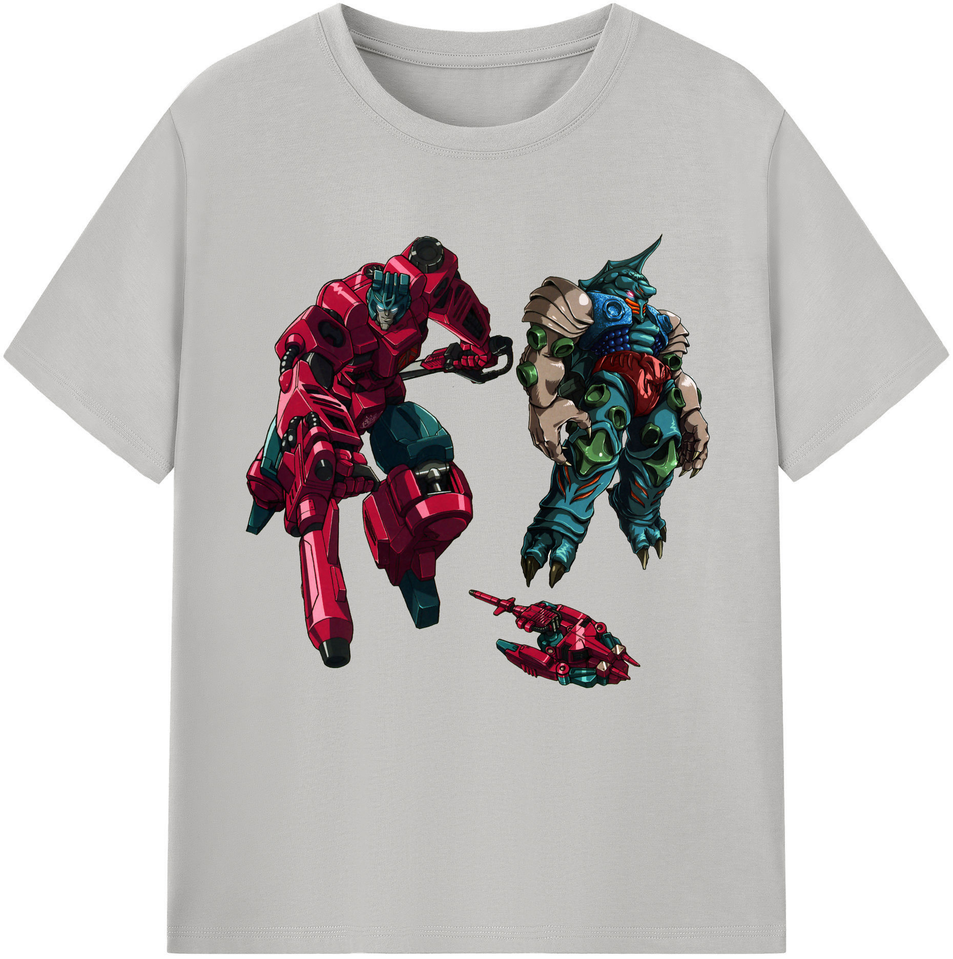 （画像用）  レディースカジュアルプリントTシャツ（綿100％）