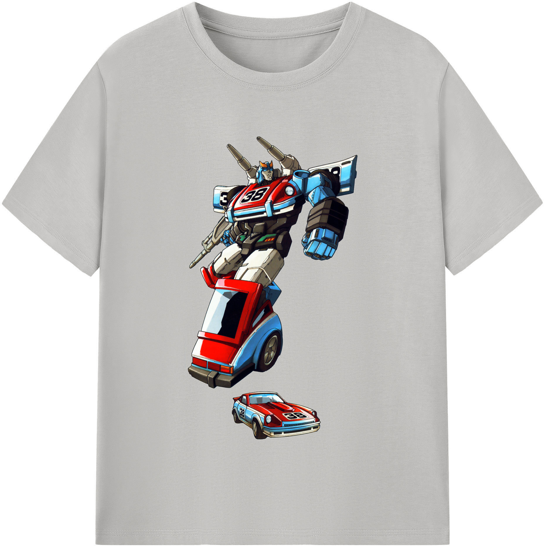 （画像用）  レディースカジュアルプリントTシャツ（綿100％）