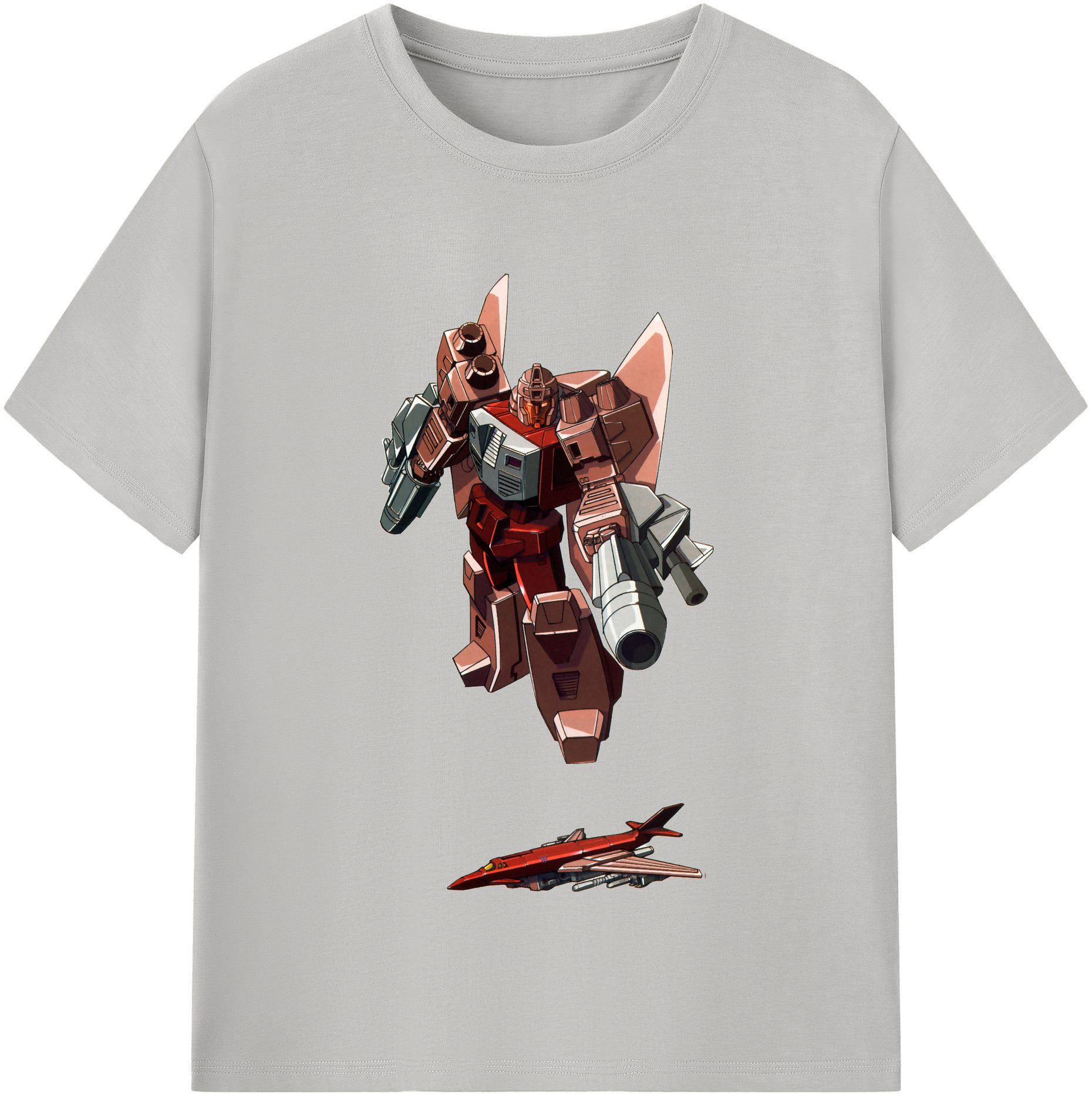 （画像用）  レディースカジュアルプリントTシャツ（綿100％）