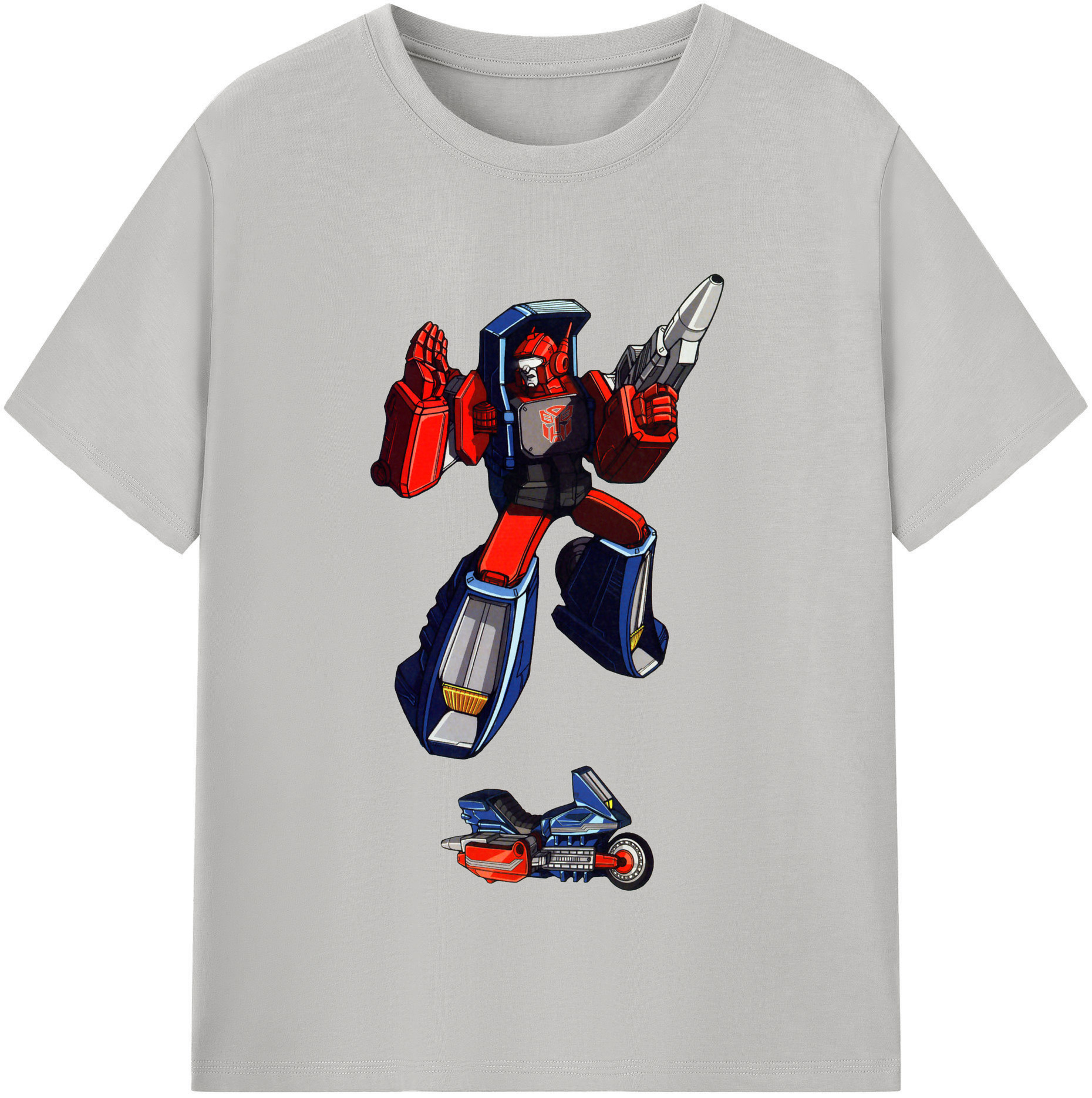 （画像用）  レディースカジュアルプリントTシャツ（綿100％）