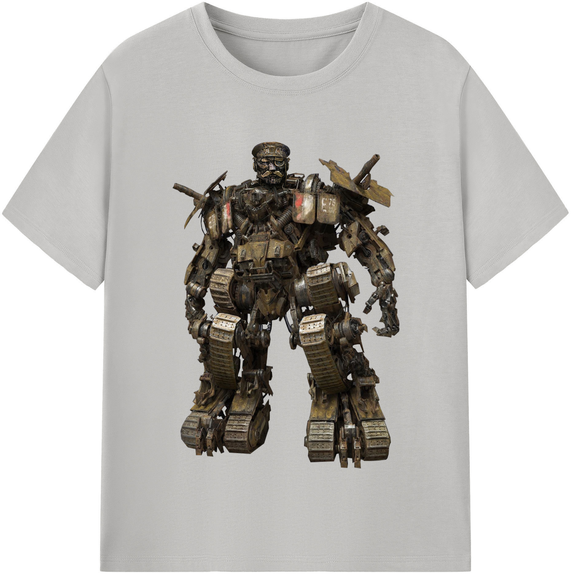 （画像用）  レディースカジュアルプリントTシャツ（綿100％）