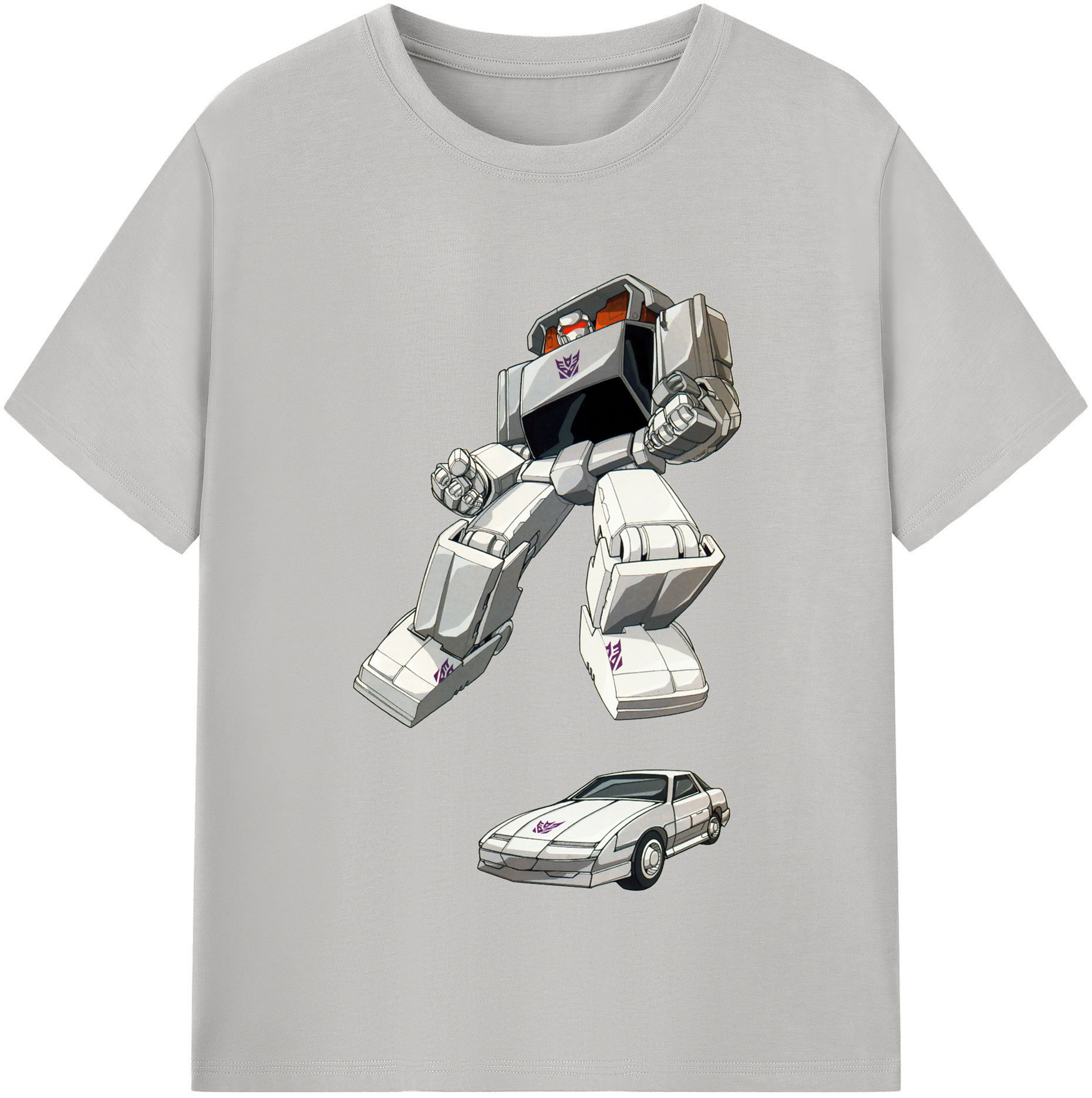 （画像用）  レディースカジュアルプリントTシャツ（綿100％）