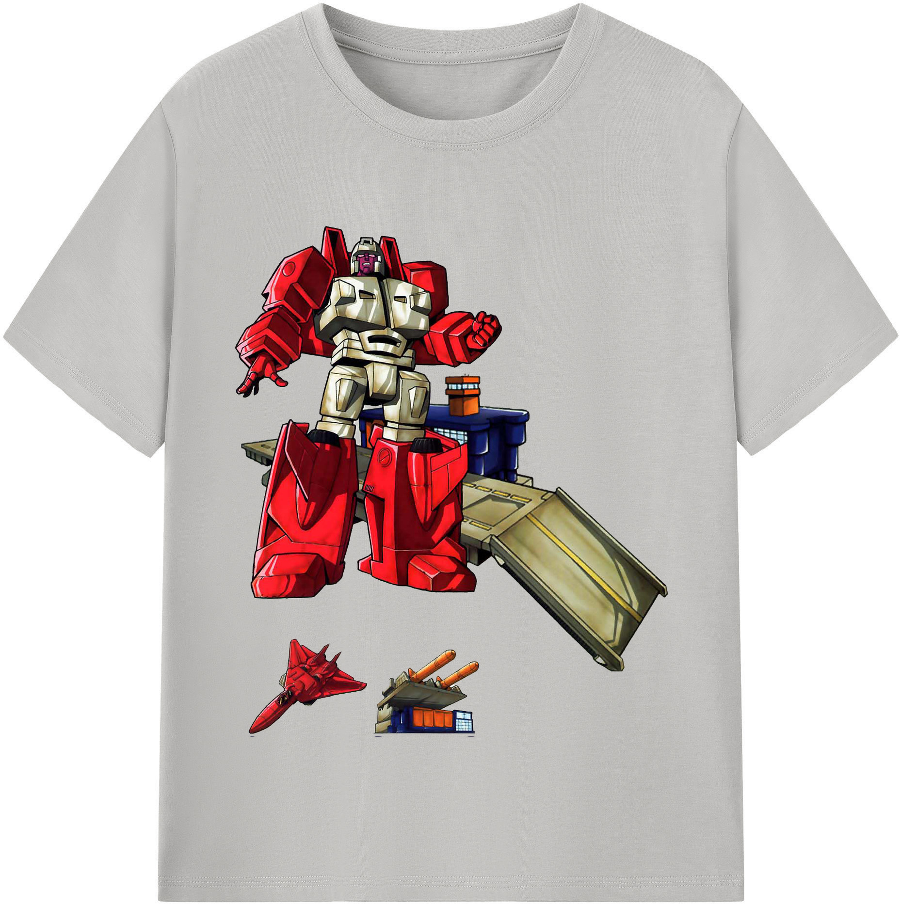 （画像用）  レディースカジュアルプリントTシャツ（綿100％）