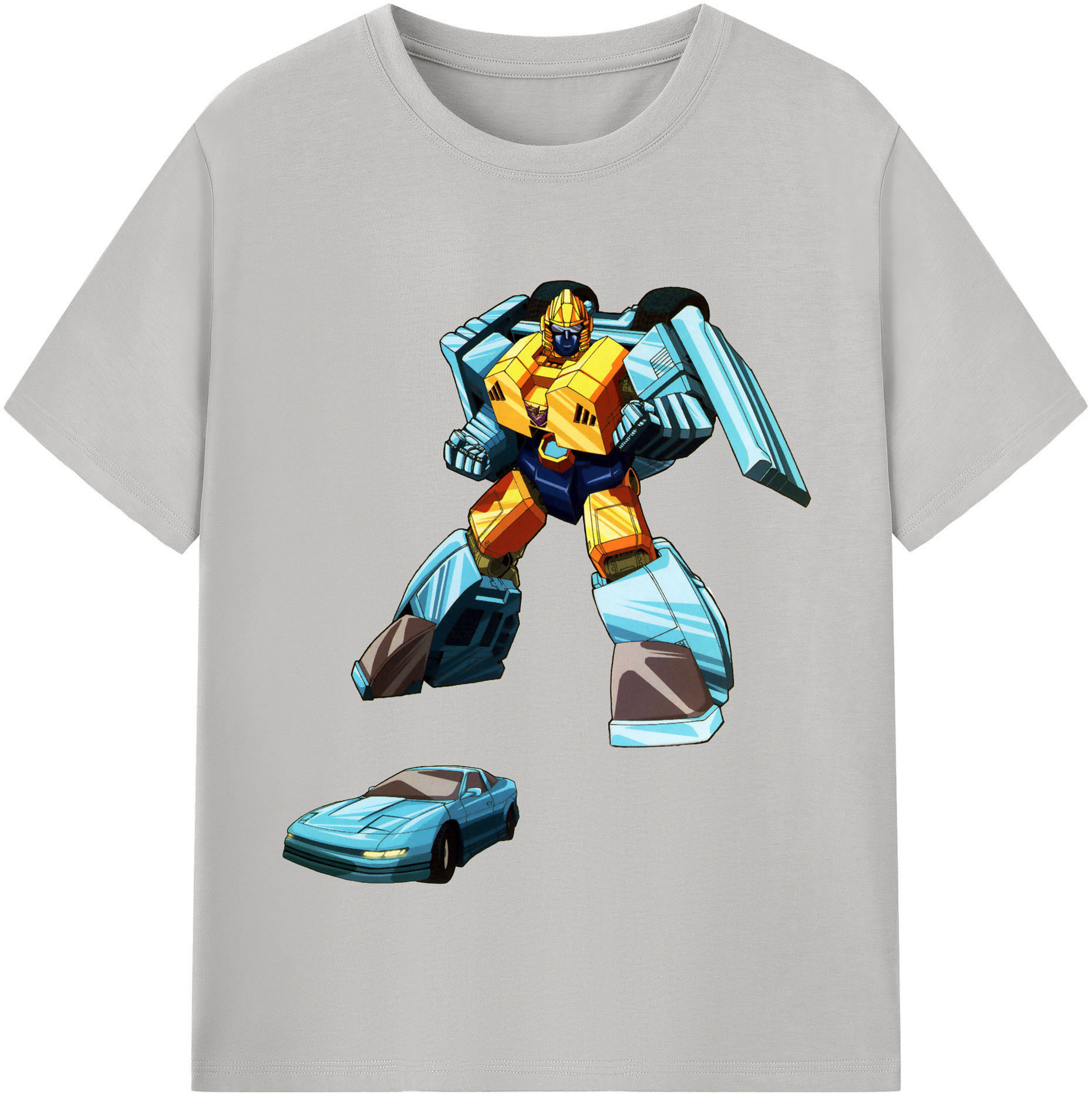 （画像用）  レディースカジュアルプリントTシャツ（綿100％）