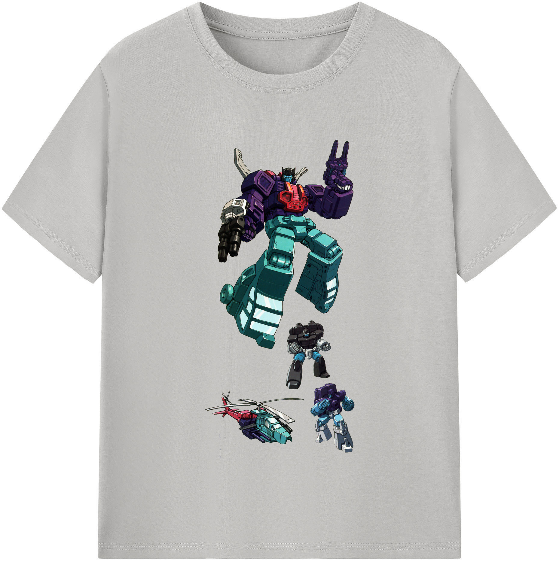 （画像用）  レディースカジュアルプリントTシャツ（綿100％）