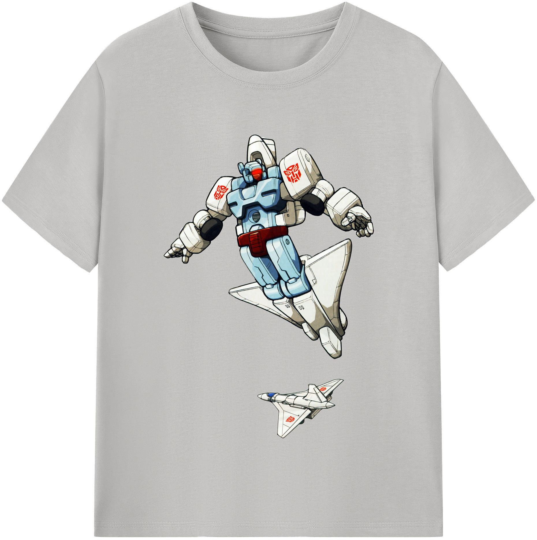 （画像用）  レディースカジュアルプリントTシャツ（綿100％）