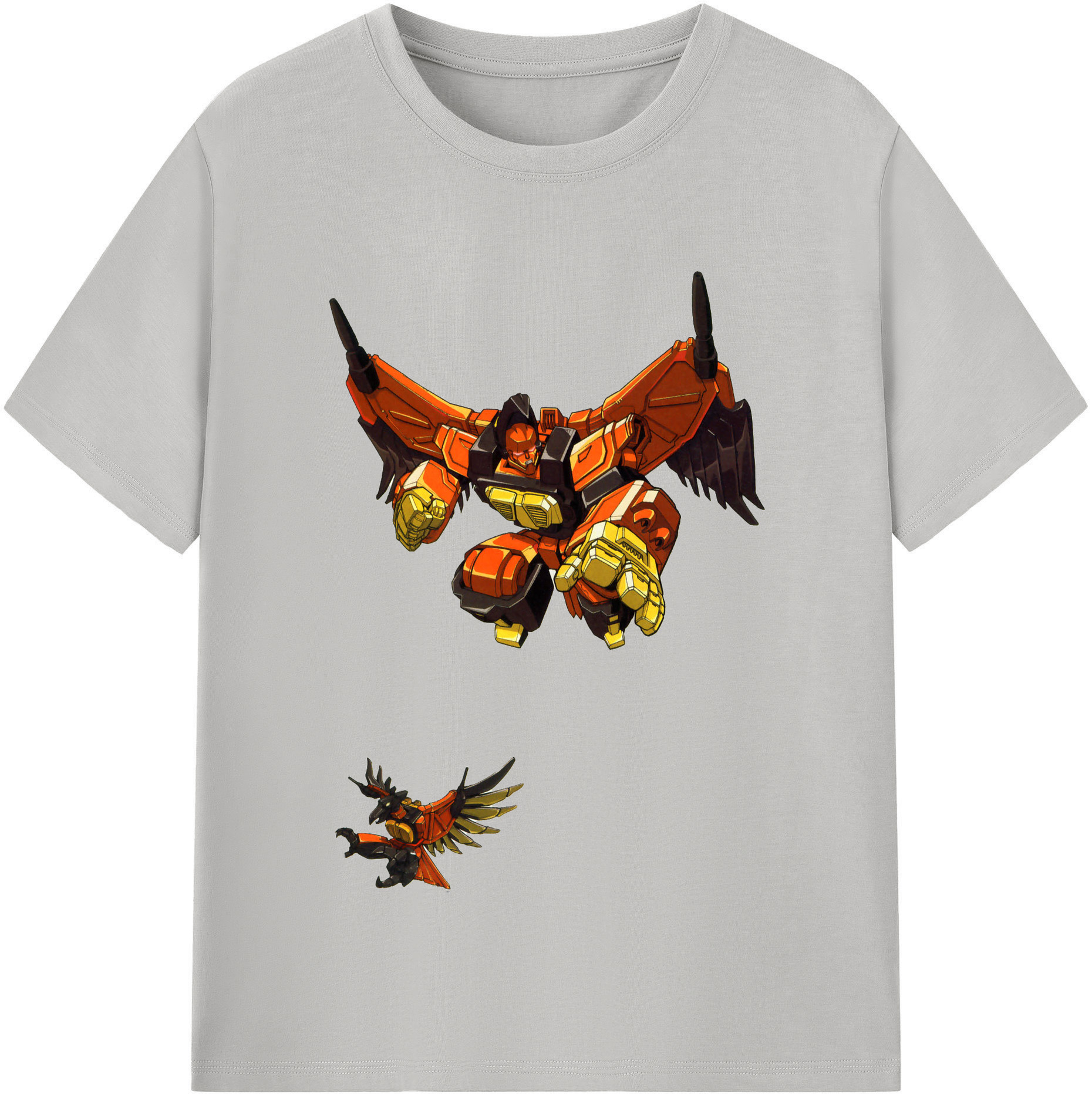 （画像用）  レディースカジュアルプリントTシャツ（綿100％）