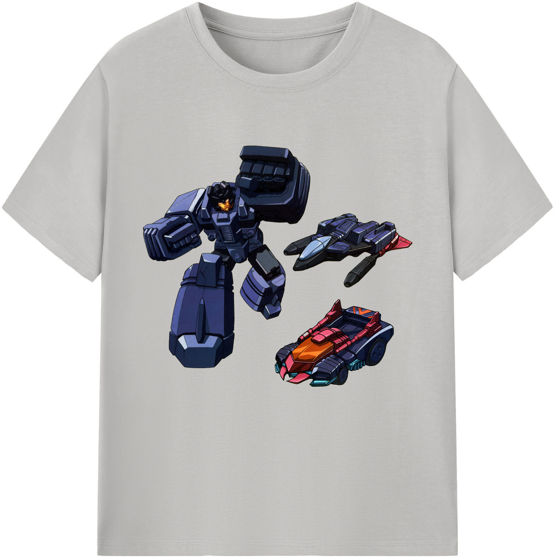 （画像用）  レディースカジュアルプリントTシャツ（綿100％）