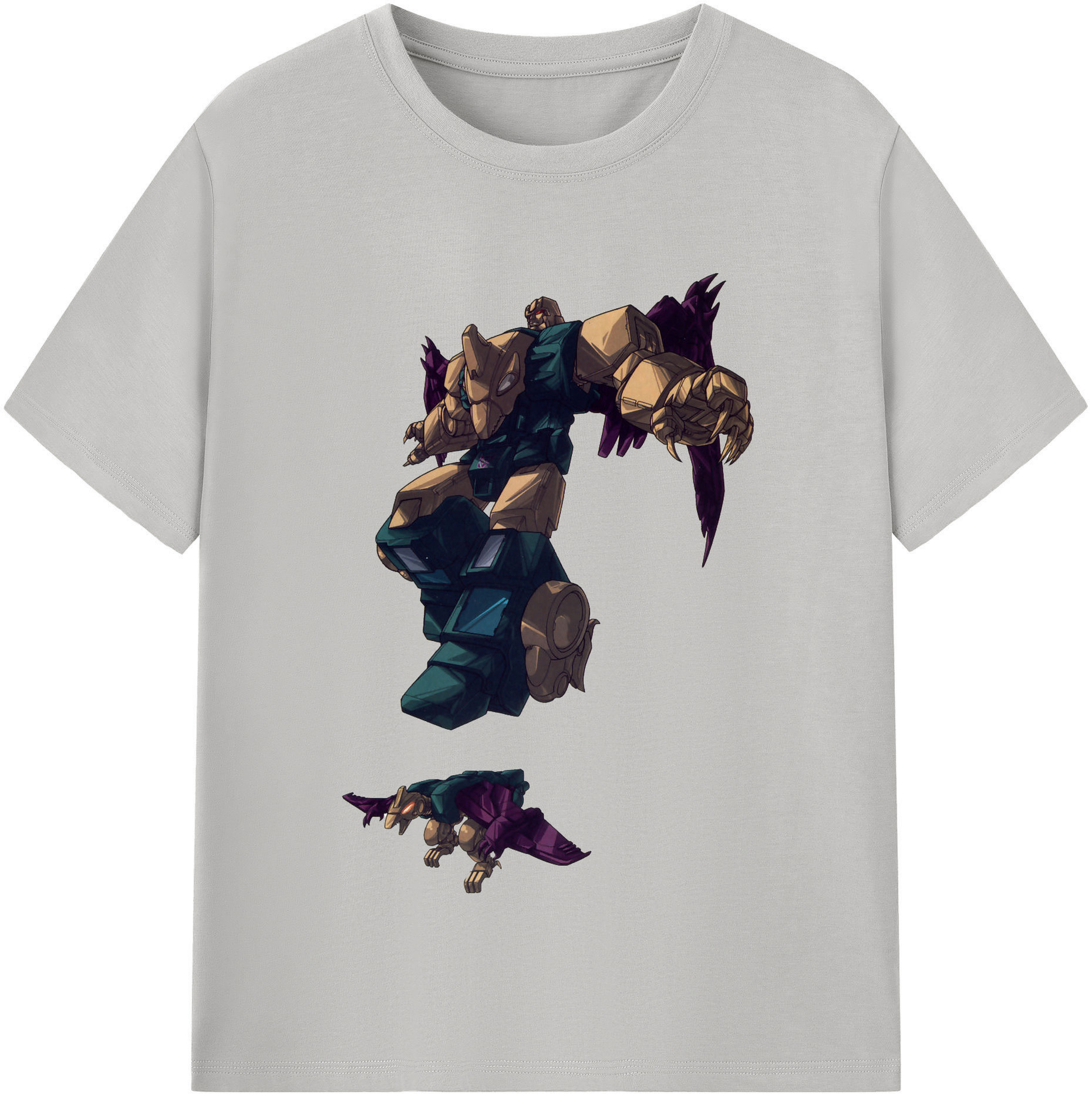 （画像用）  レディースカジュアルプリントTシャツ（綿100％）
