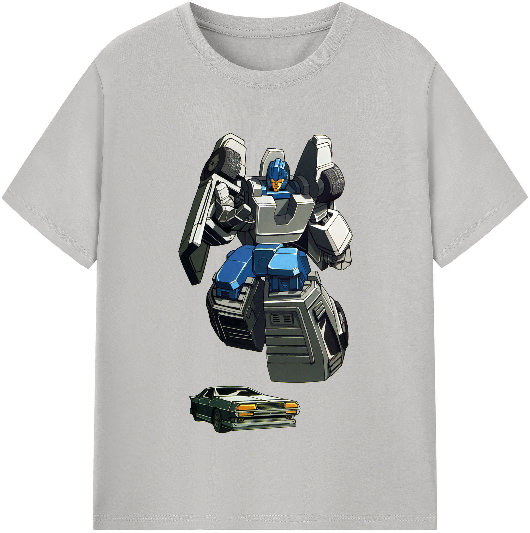 （画像用）  レディースカジュアルプリントTシャツ（綿100％）